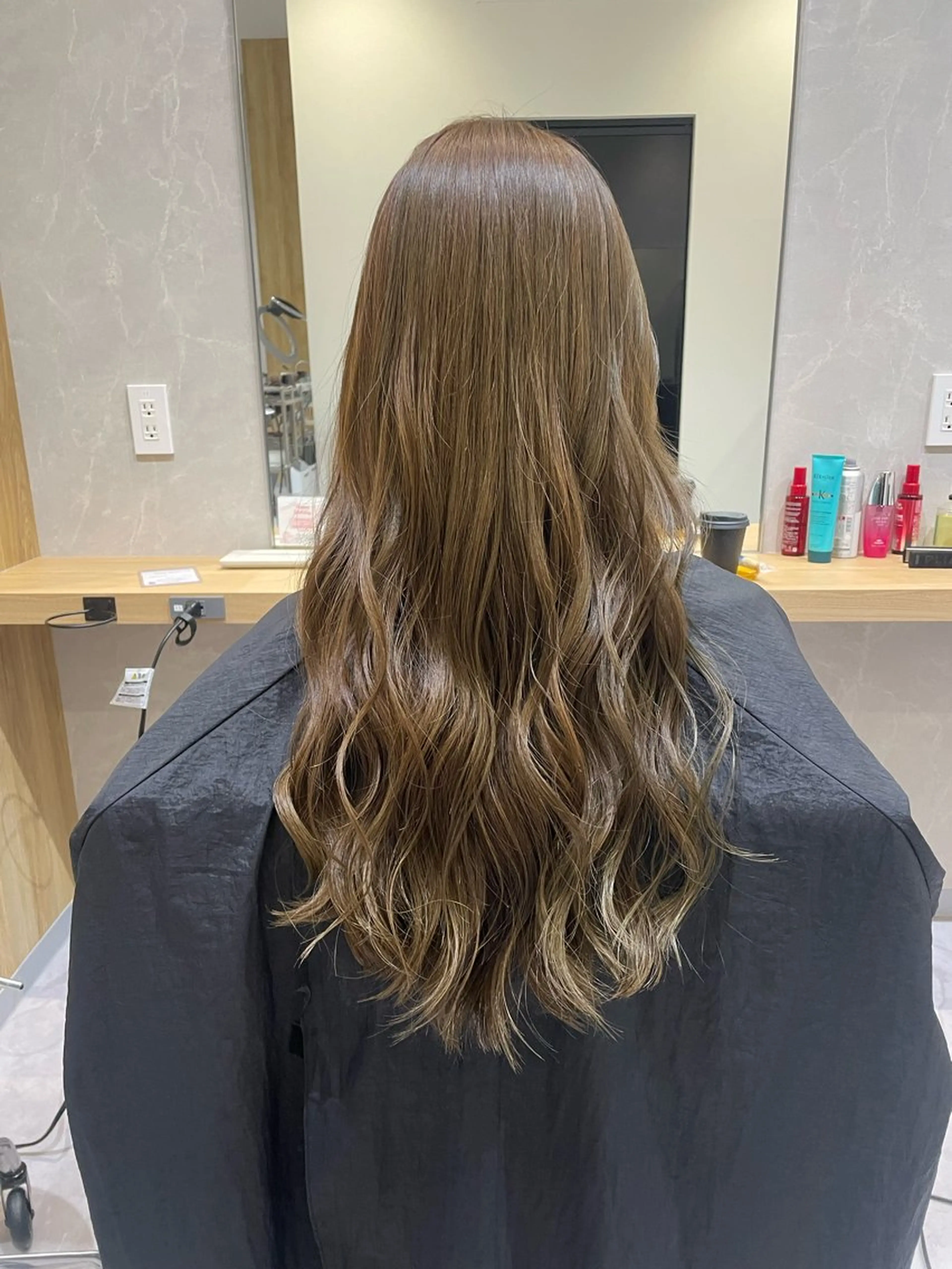 ロング カラー 透明感カラー 縮毛矯正/ジャックのヘアスタイル
