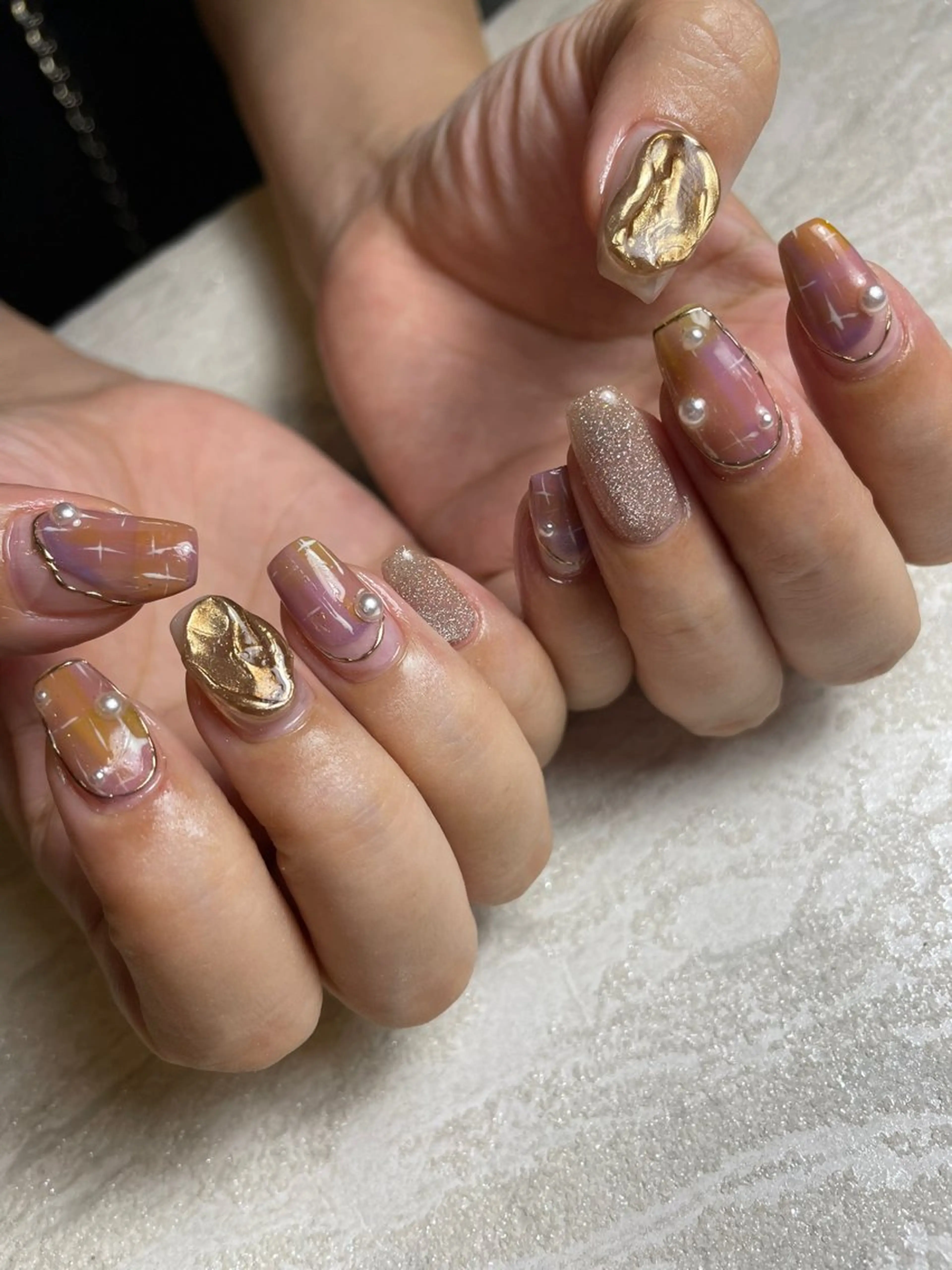 ネイル 持ち込み ハンドネイル G's  nail所属・横浜本郷台駅 《G's nail》のネイルデザイン
