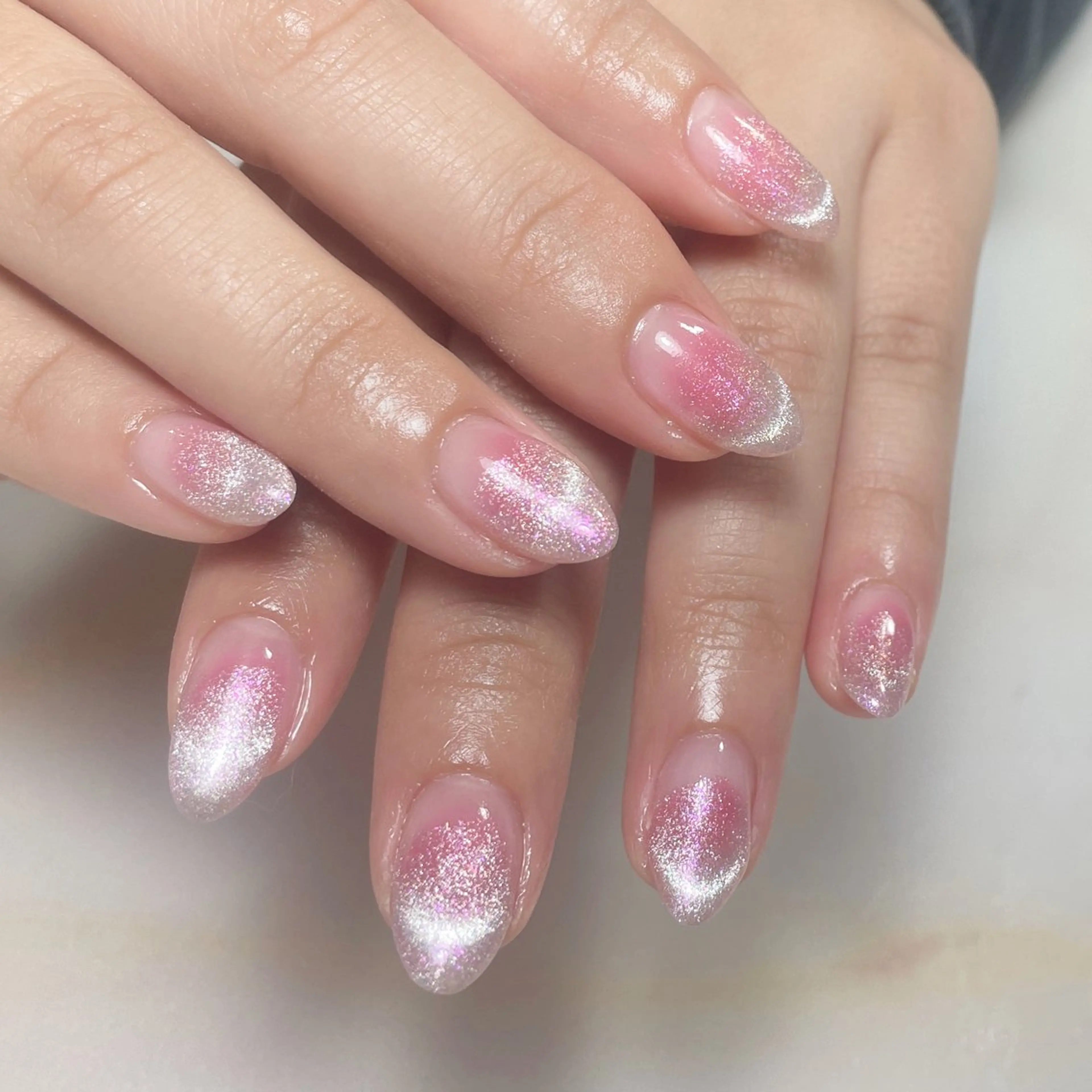 ネイル アートネイル フレンチネイル ジェルネイル グラデーション 韓国ネイル ハンドネイル 久保田 マリコのネイルデザイン