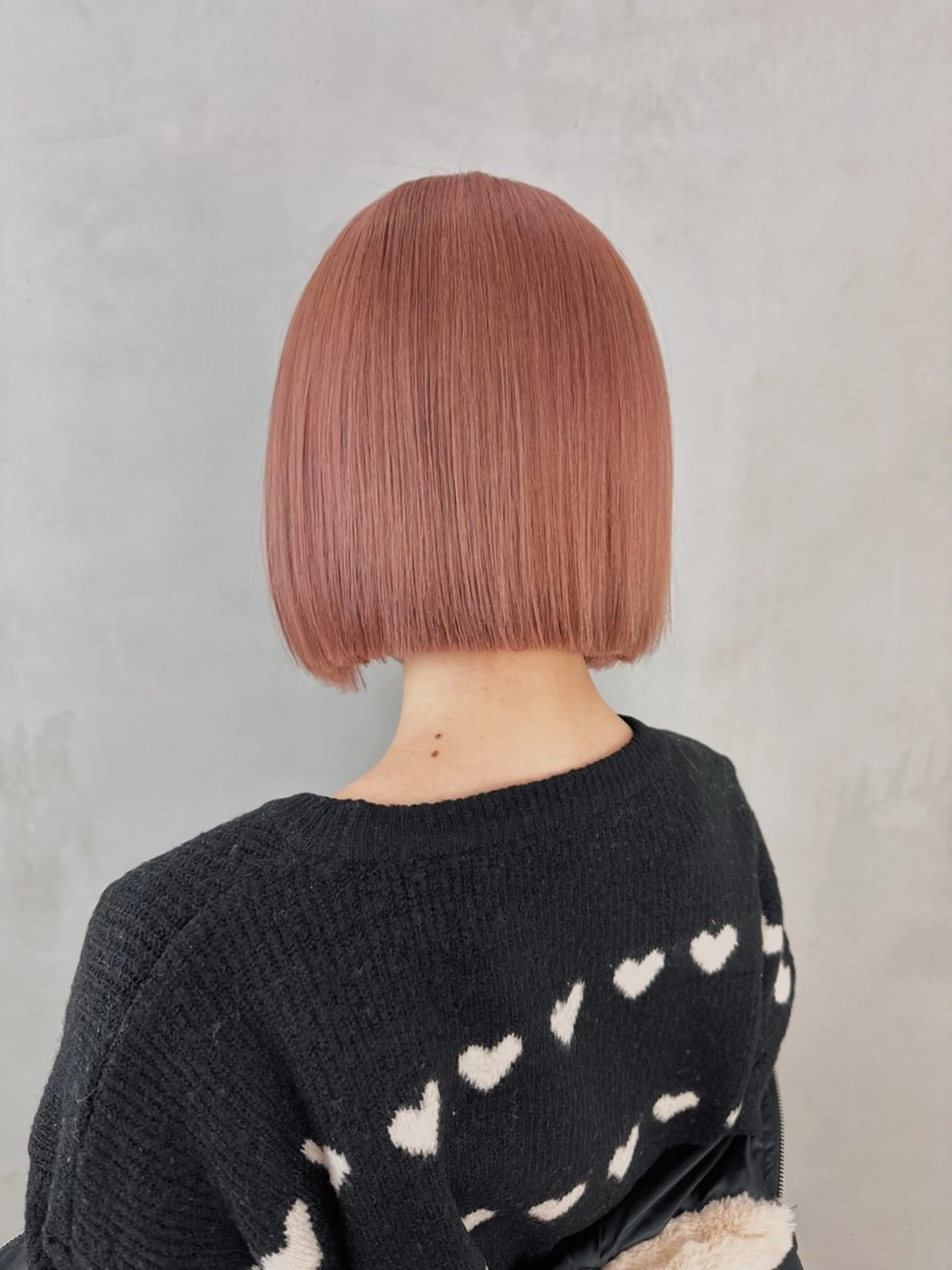 【ボブカット➕ワンカラー】✂︎の写真