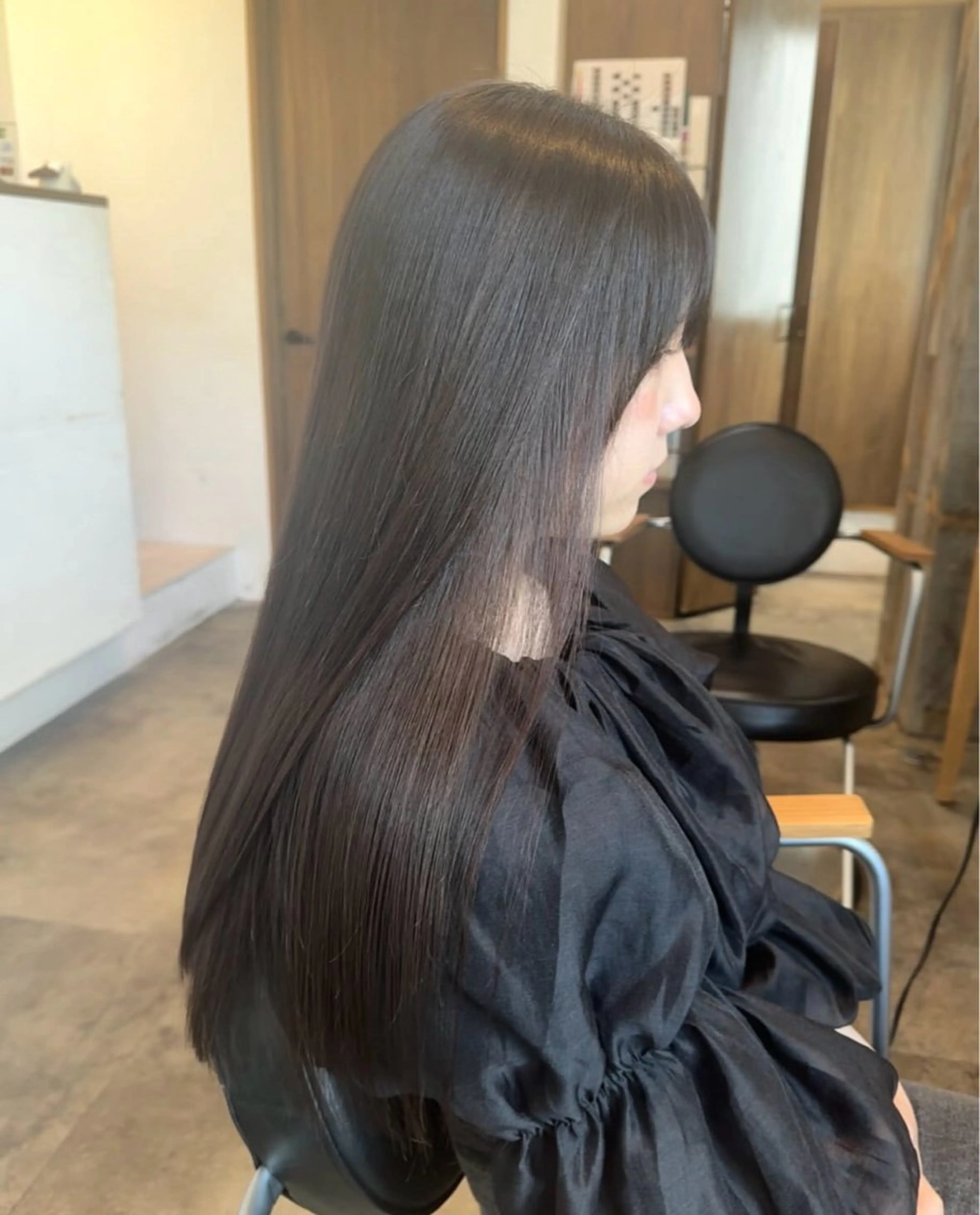 ロング La fith hair elua 武庫之荘店所属・骨格矯正ショートカッ ト🩵NATSUKIのヘアスタイル