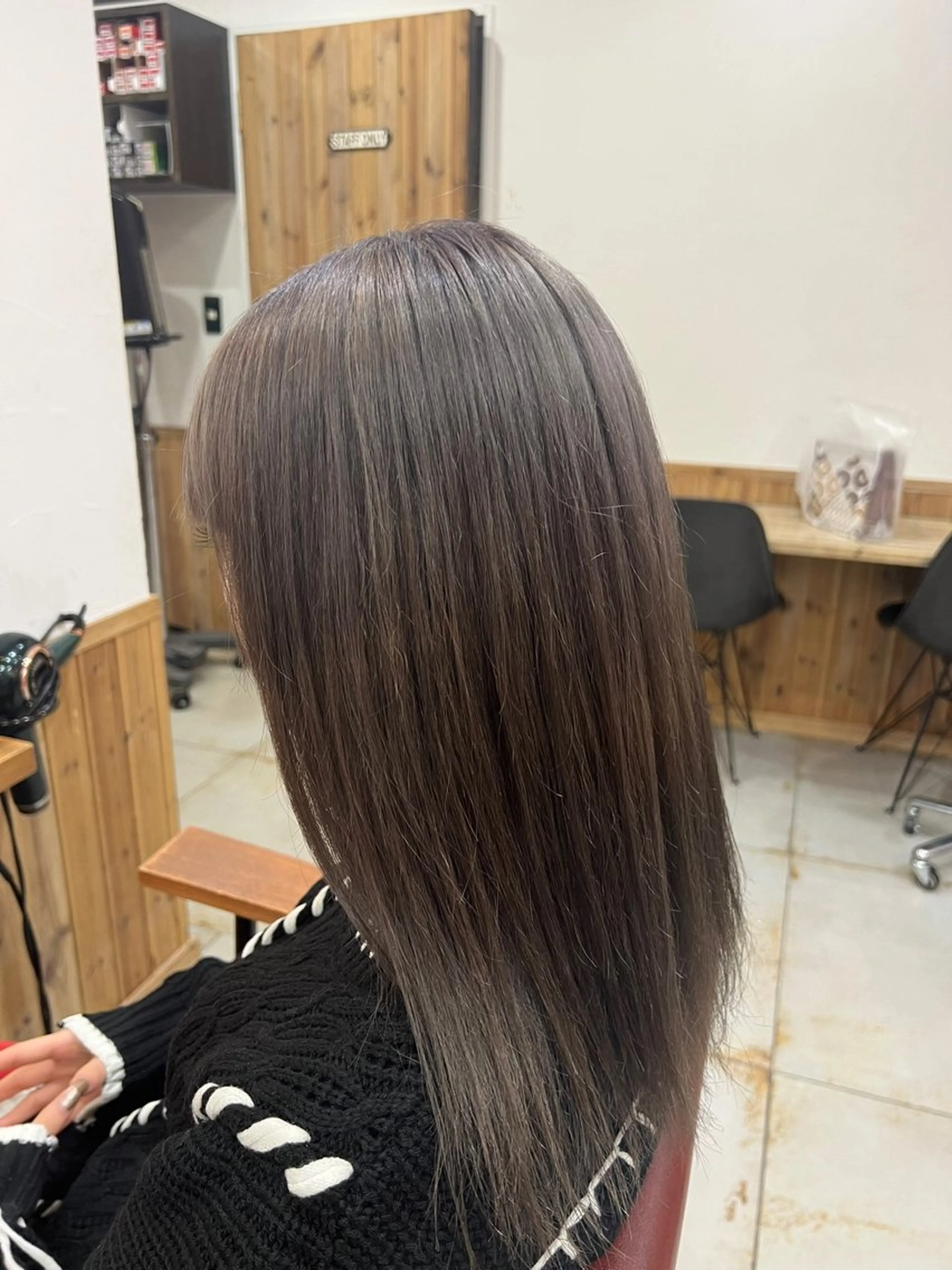 ロング カラー カット ヘアカラー トリートメント 🌈ダブルカラー🌈 💚みやのしんじ💚のヘアスタイル