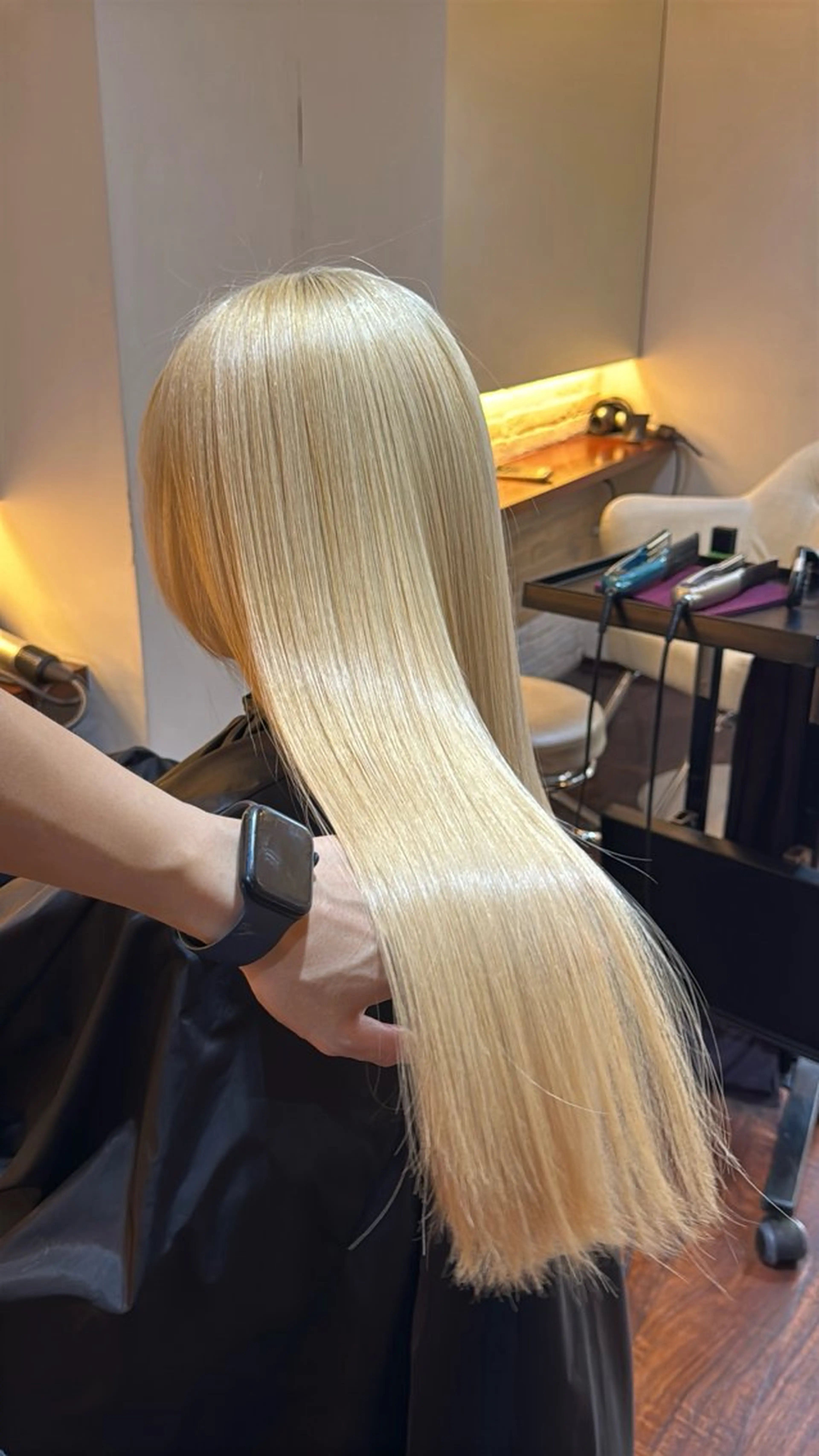 ロング トリートメント ヘアカラー tet 店長 RIKITOのヘアスタイル