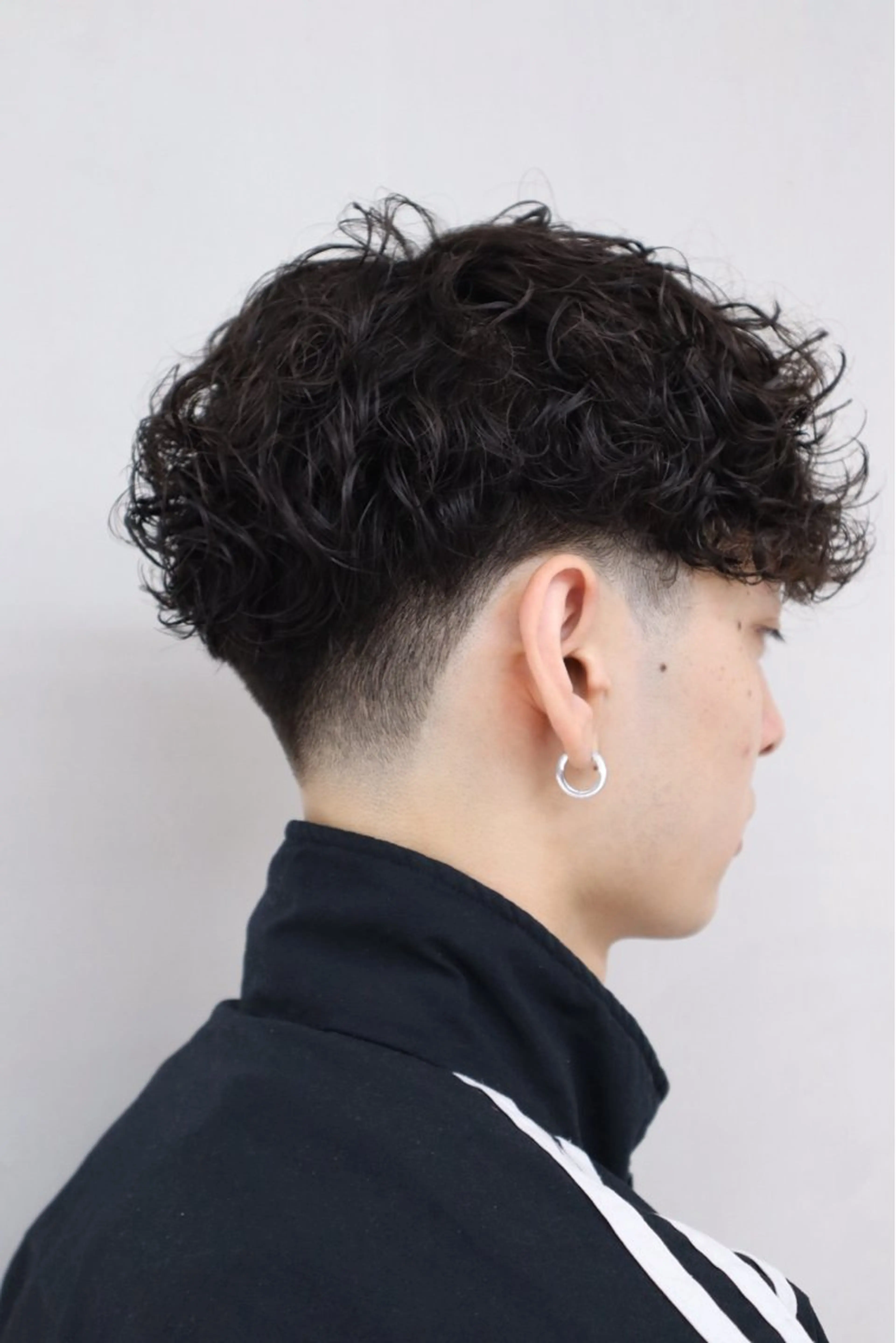 ショート パーマ メンズ カット パーマ ヘッドスパ ヘアセット メンズ特化   西野 晴紀のヘアスタイル
