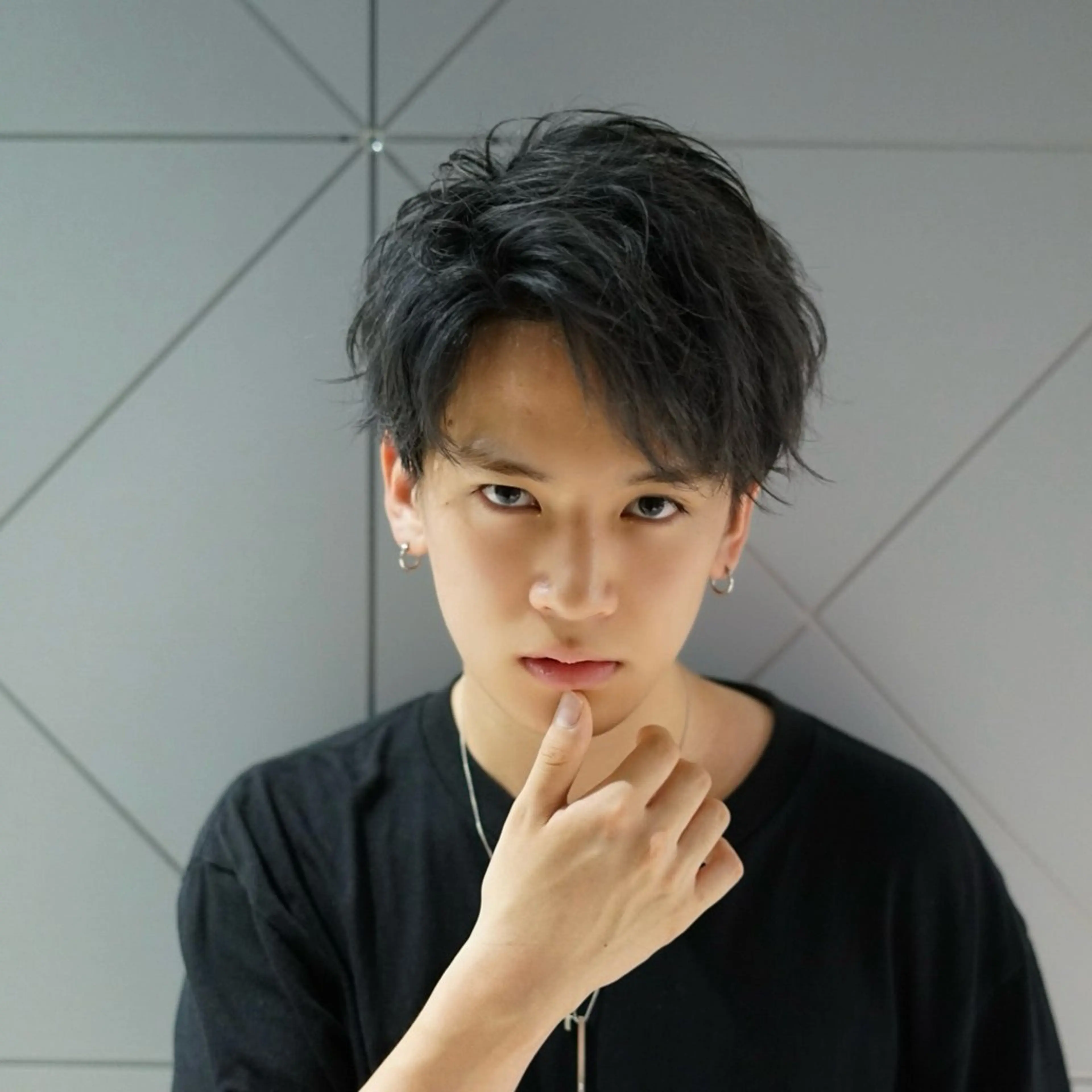 メンズ メンズカット ‪‪/メッシュのヘアスタイル