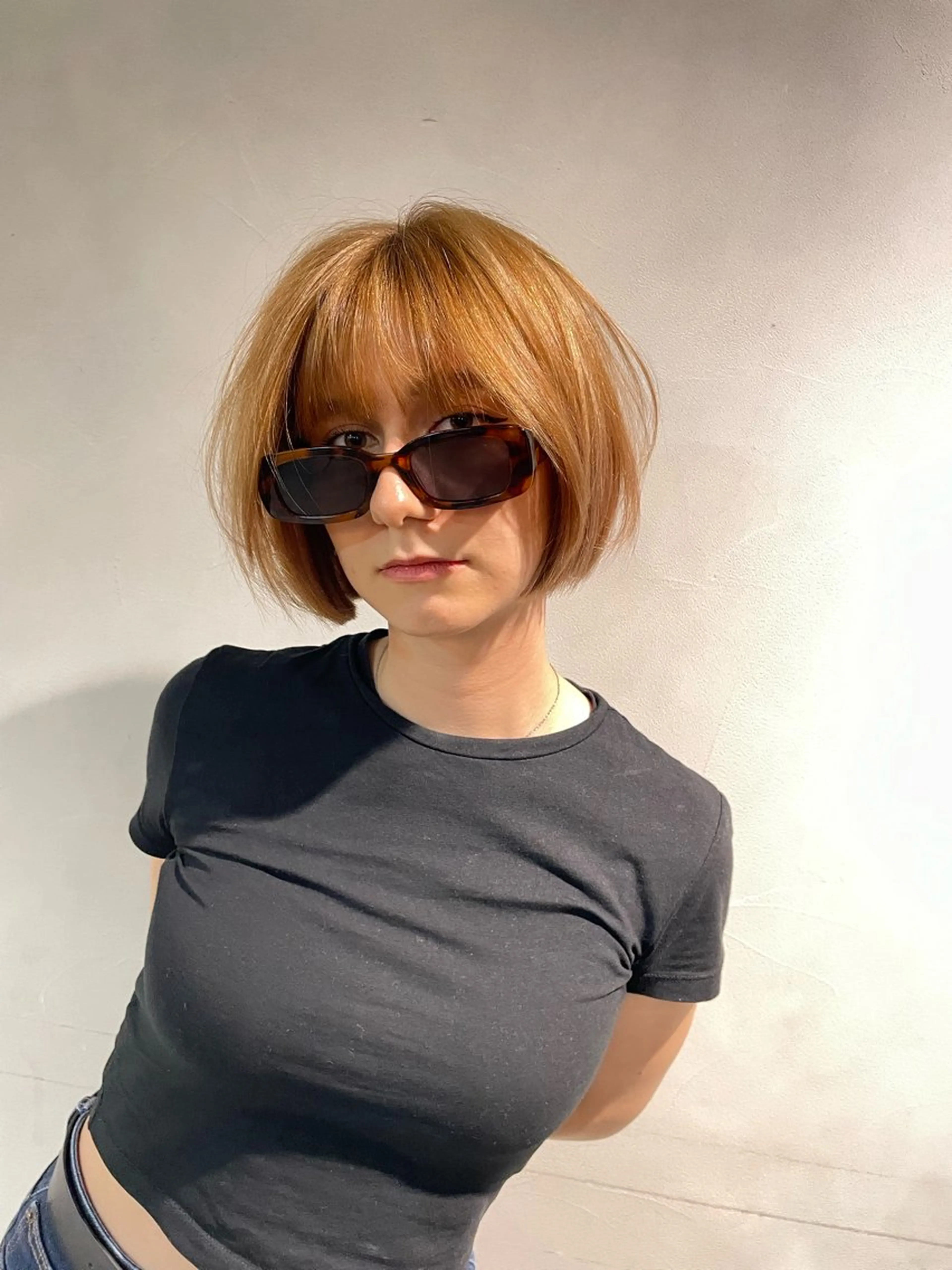 ショート ボブ トリートメント 池谷 玲哉のヘアスタイル