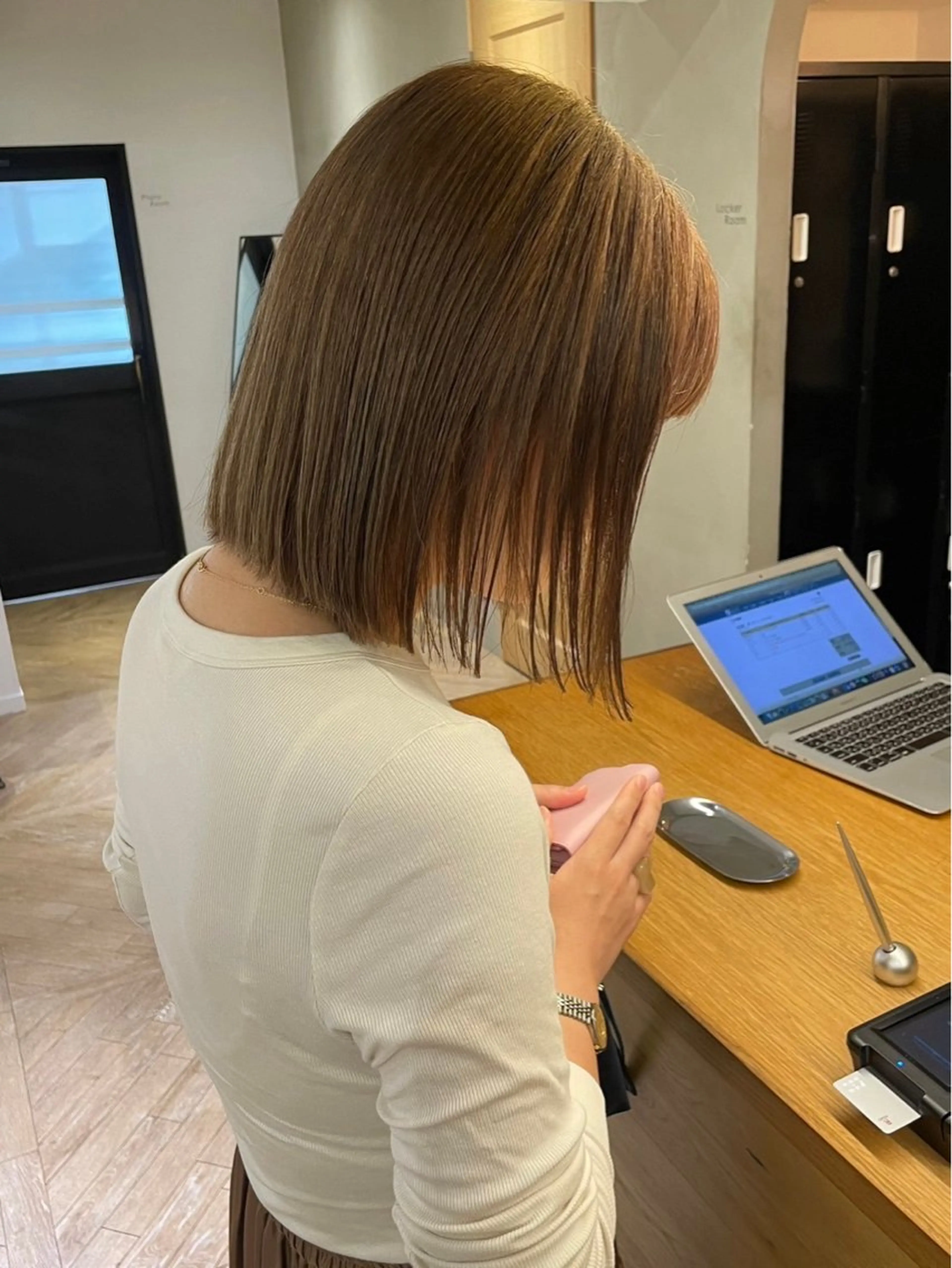 ミディアム カラー LOREN AO所属・名古屋透明感カラー /LOREN RIOのヘアスタイル