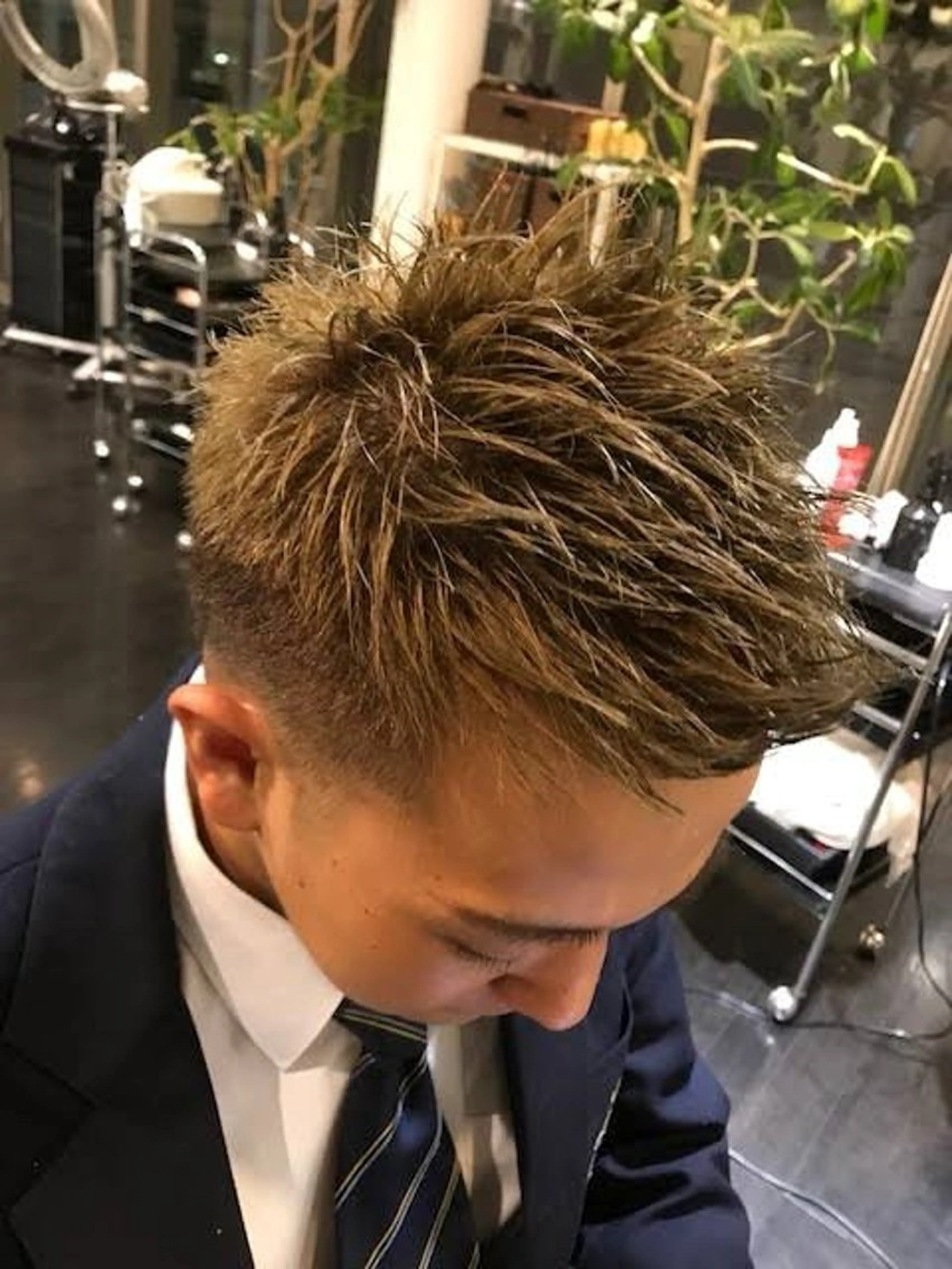ショート メンズ カット KEEN creative hair 溝の口店所属・優志朗 松原のヘアスタイル