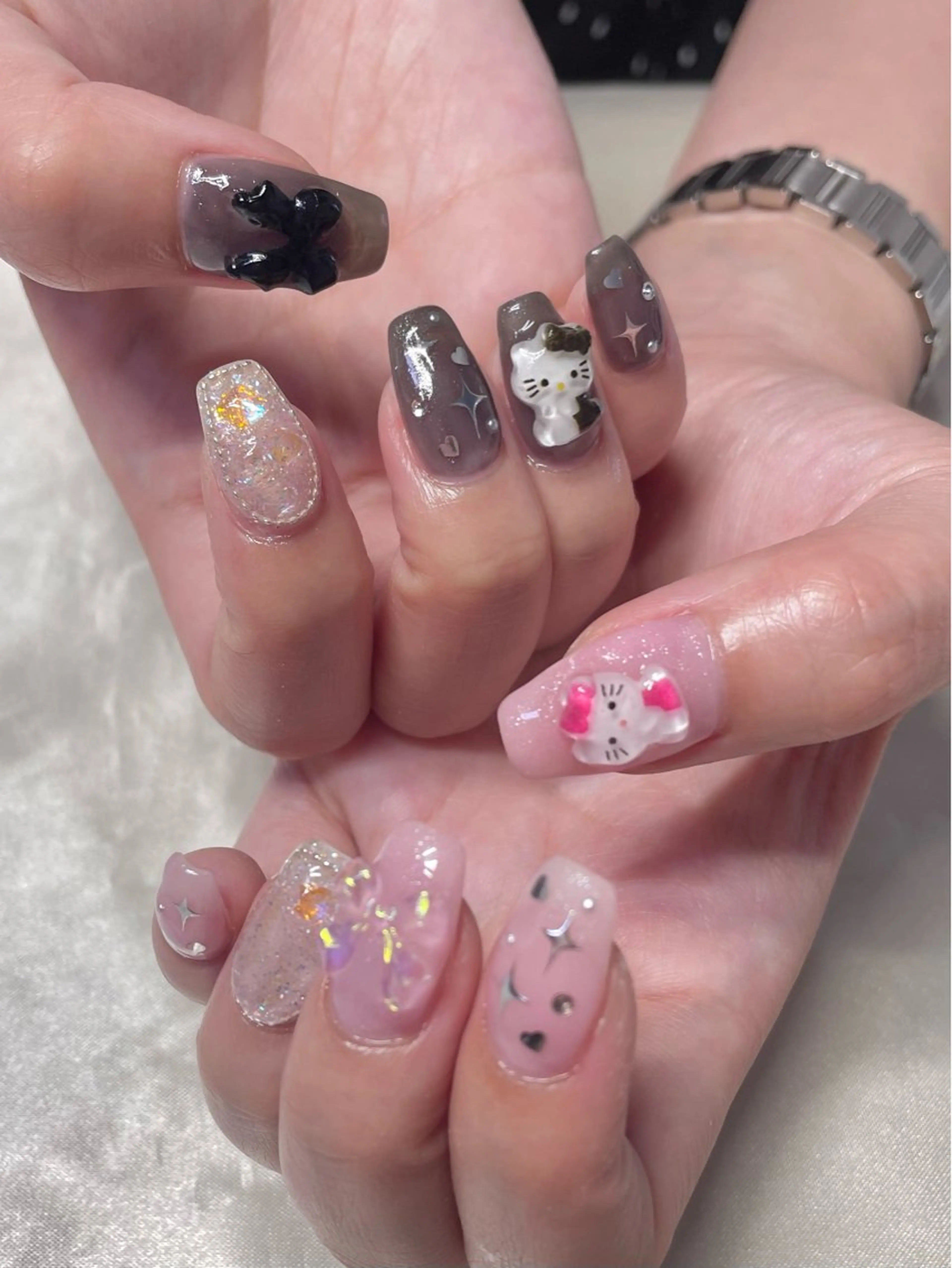 ネイル 長さ出し ハンドネイル RUMI nailのネイルデザイン
