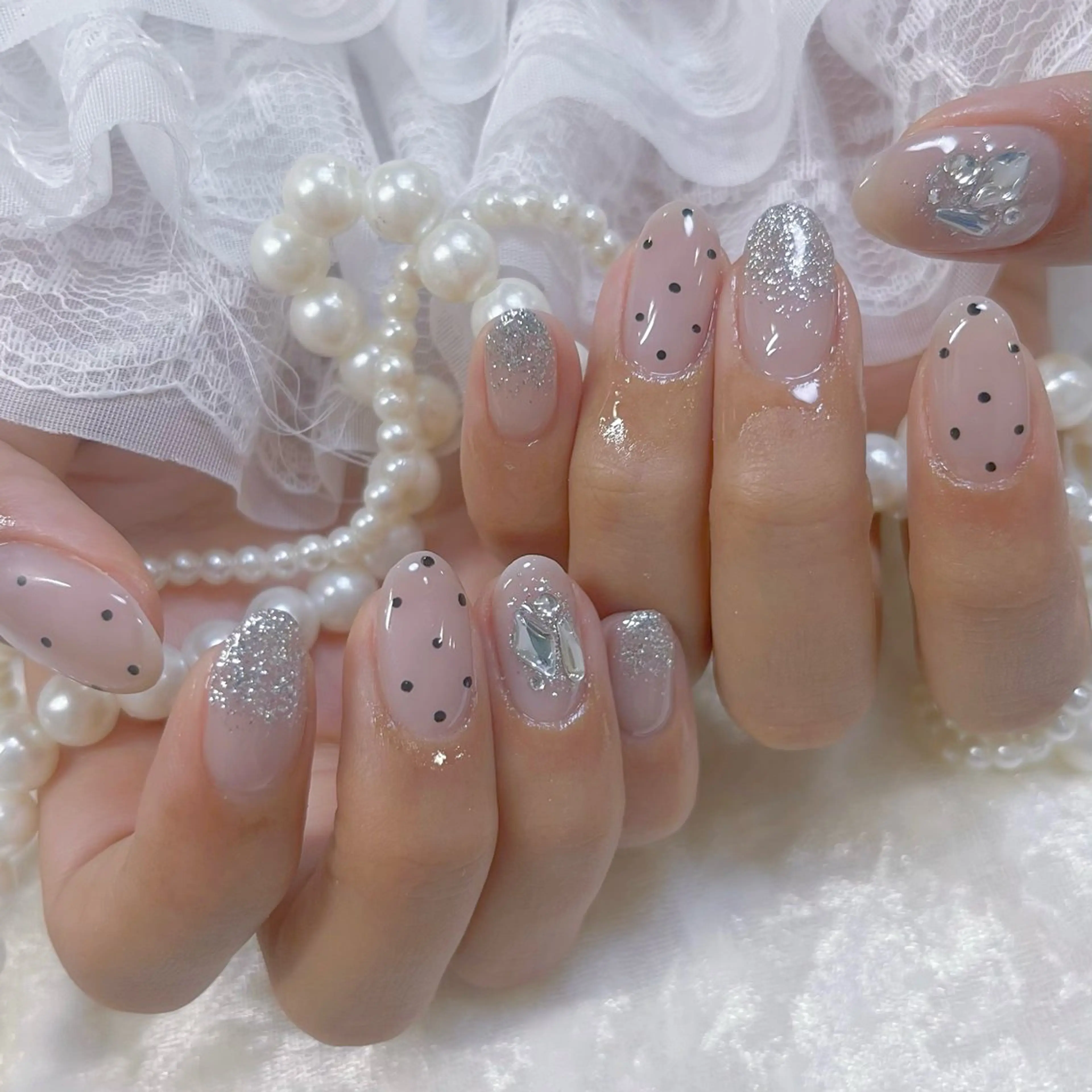 ネイル ハンドネイル Maya 🧊🫧‪のネイルデザイン