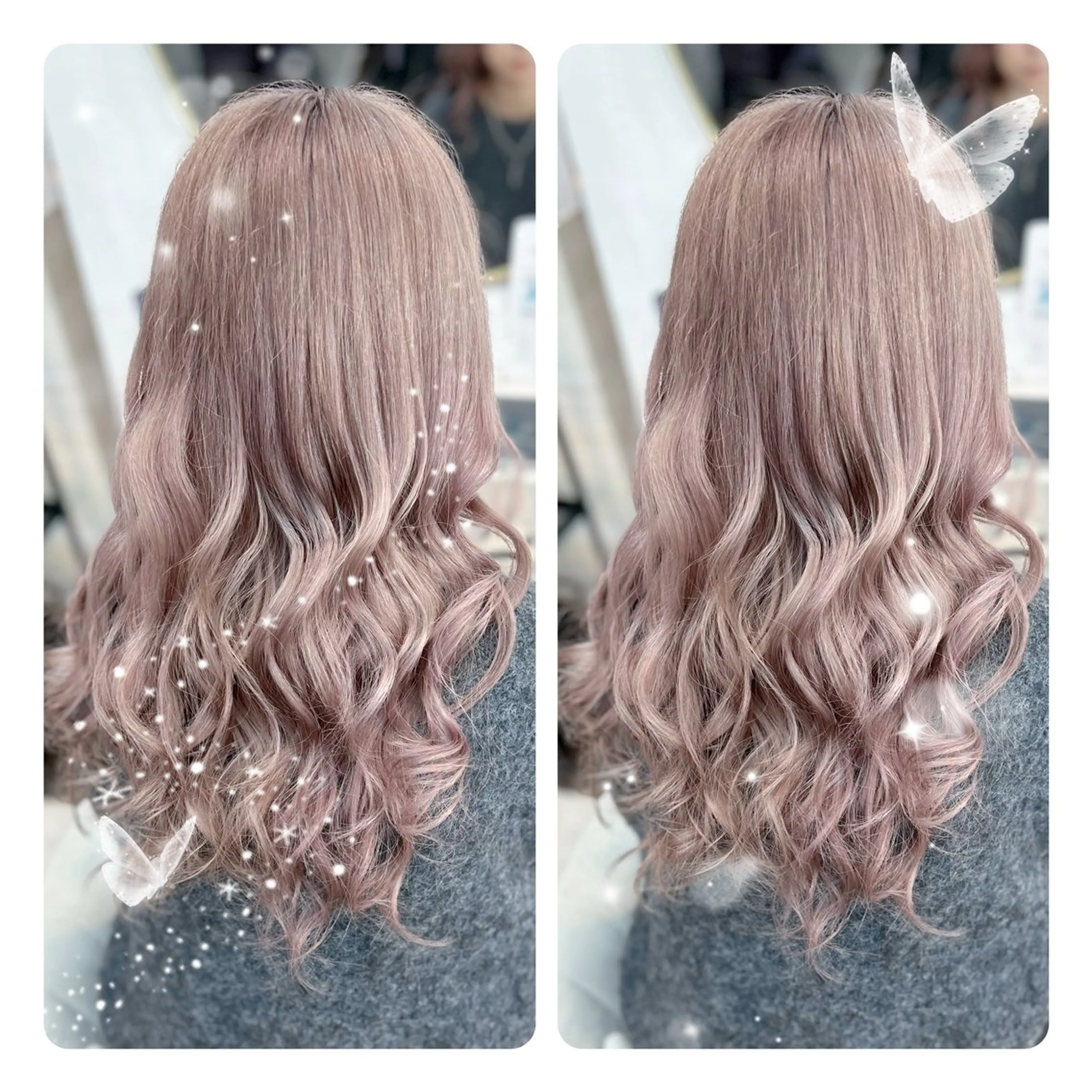 セミロング カラー ヘアカラー 🫧そあん🫧大宮 カットモデル様募集中のヘアスタイル