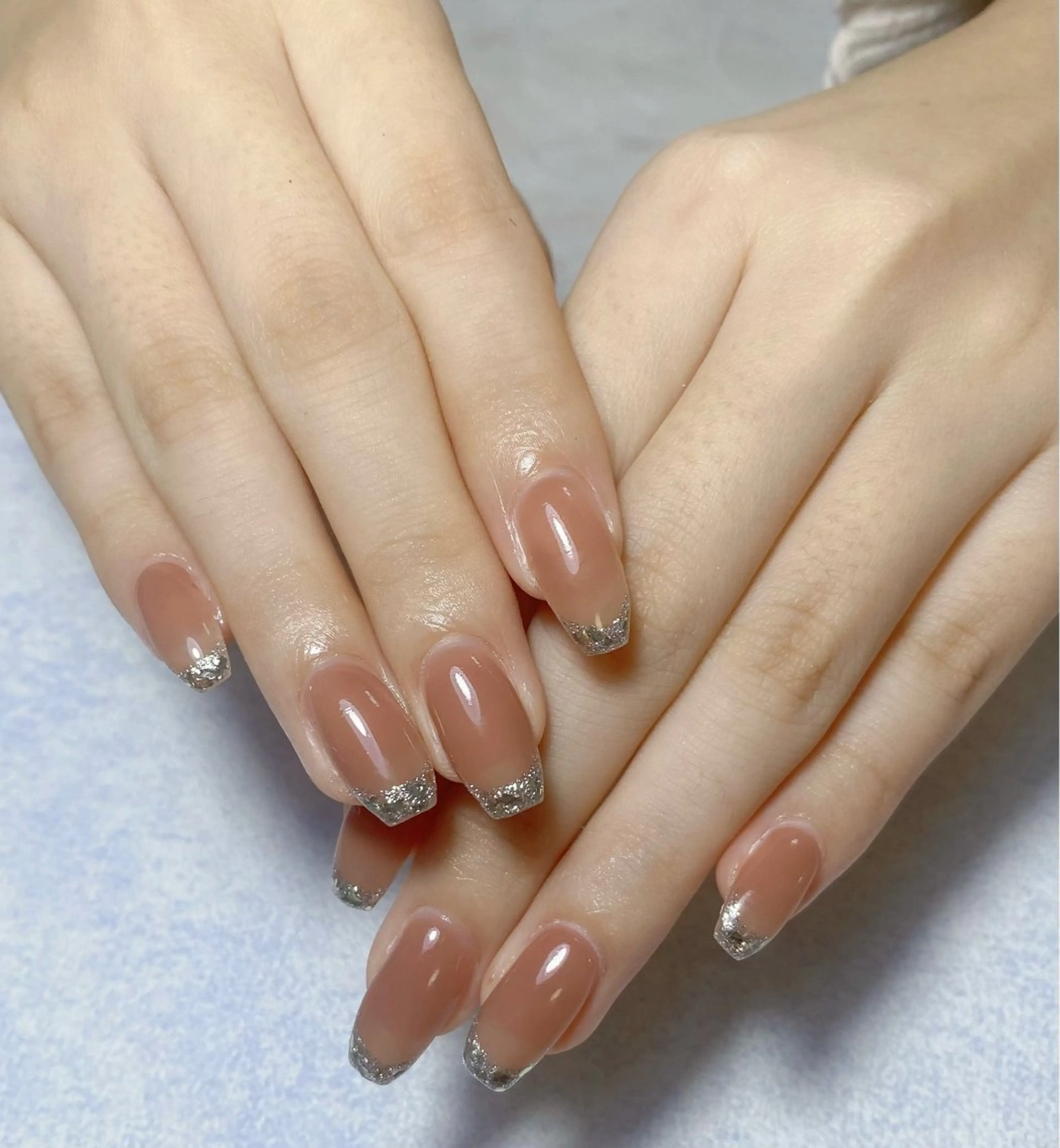 ネイル アートネイル フレンチネイル ジェルネイル グラデーション 韓国ネイル Nail Salon kihi大塚店のネイルデザイン