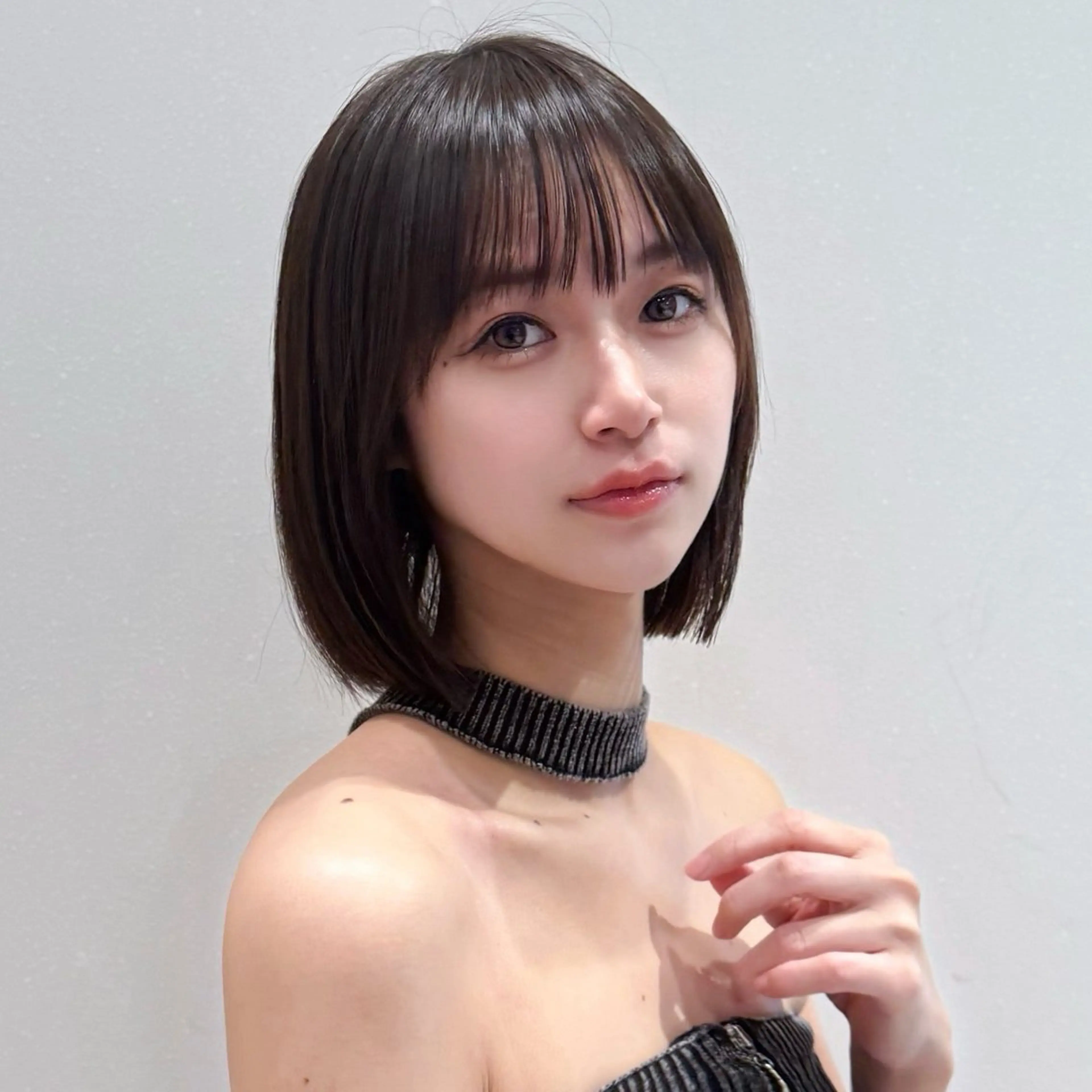 ミディアム カット トリートメント 💫タンバルモリ・ 韓国ボブ💫小川愛誠のヘアスタイル