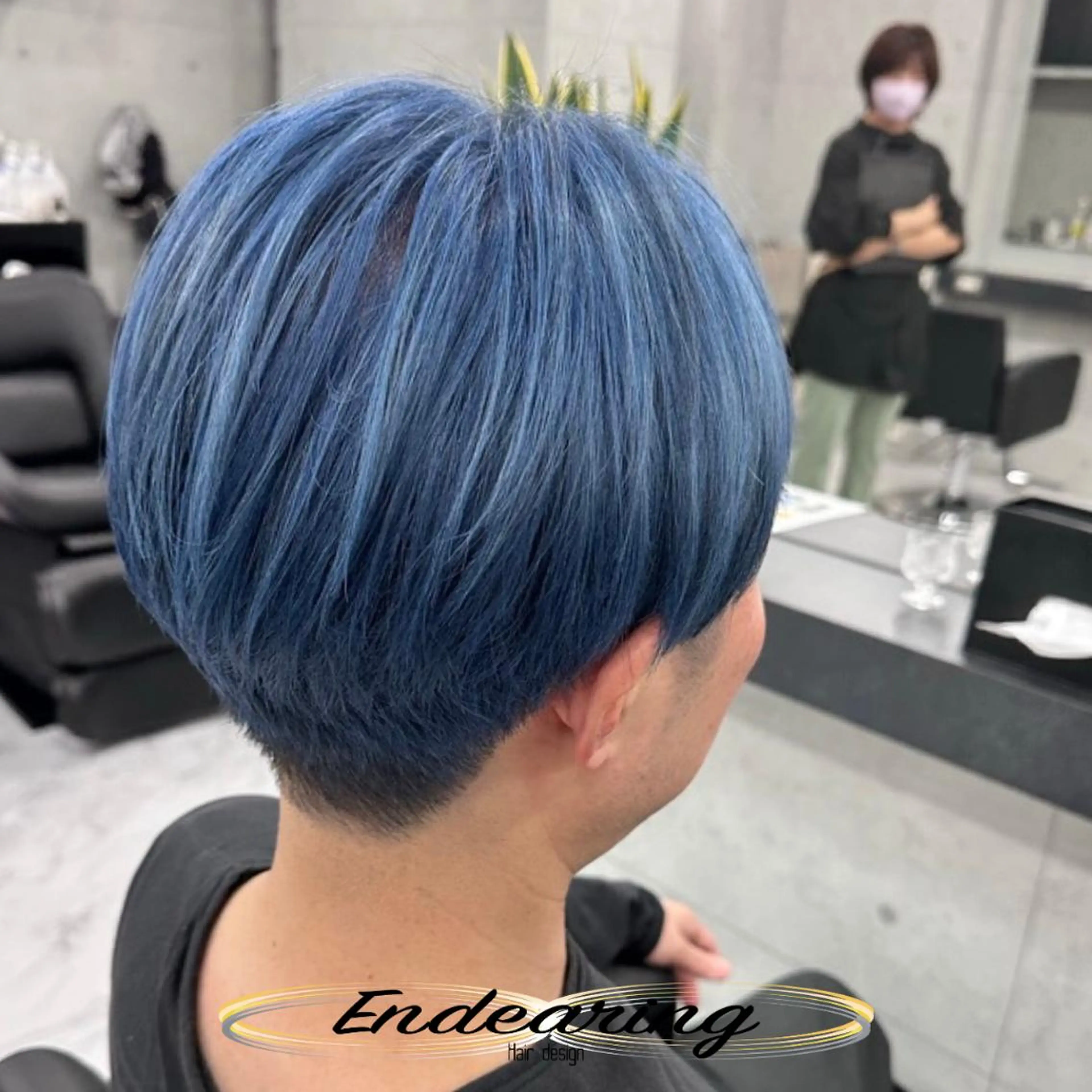 カラー ブリーチ 透明感カラー ヘアカラー Endearing 銀座/レイヤーカットのヘアスタイル