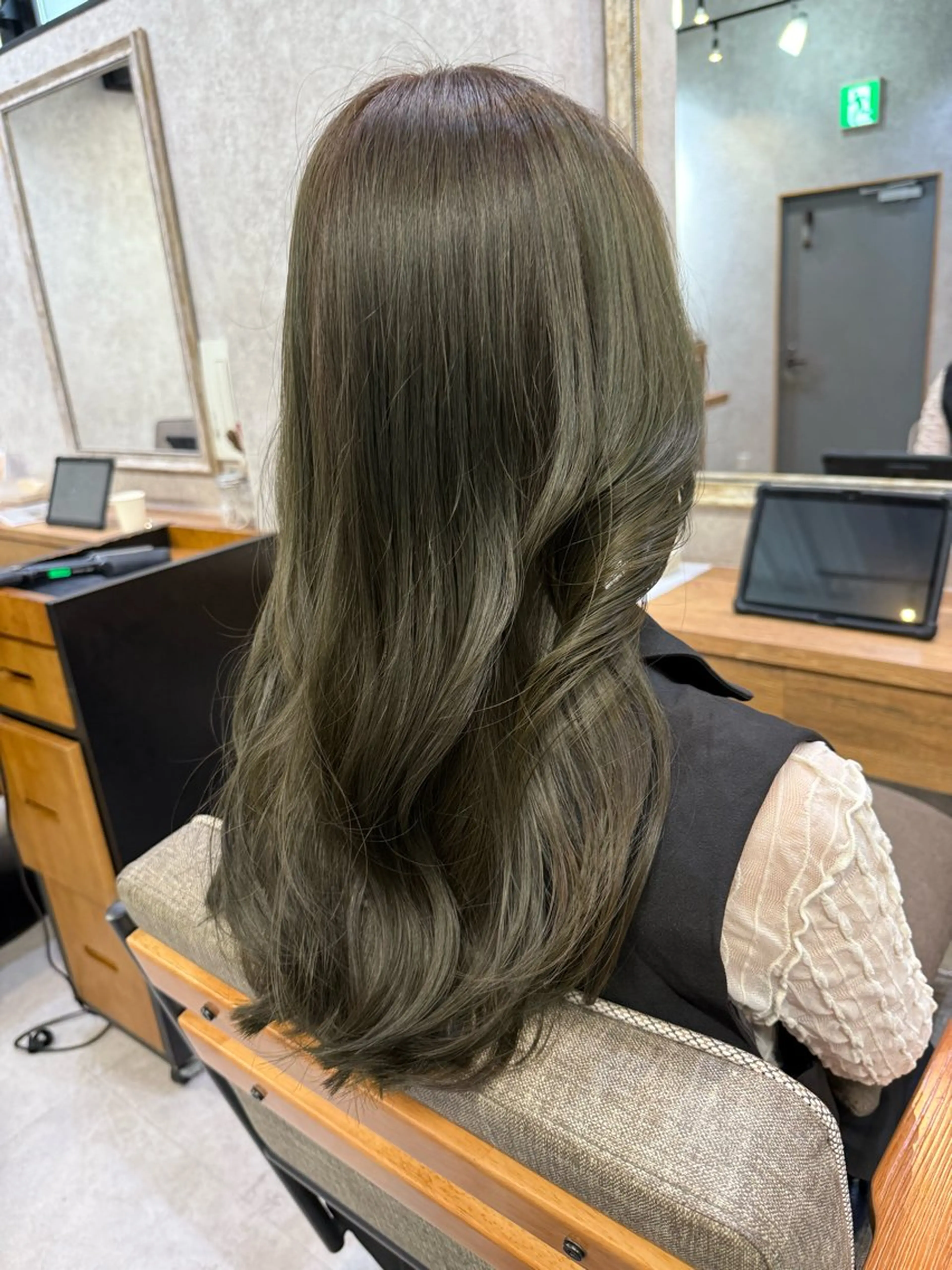 ロング ヘアカラー 髪質改善/縮毛矯正 /メンズ/佐澤りょうのヘアスタイル