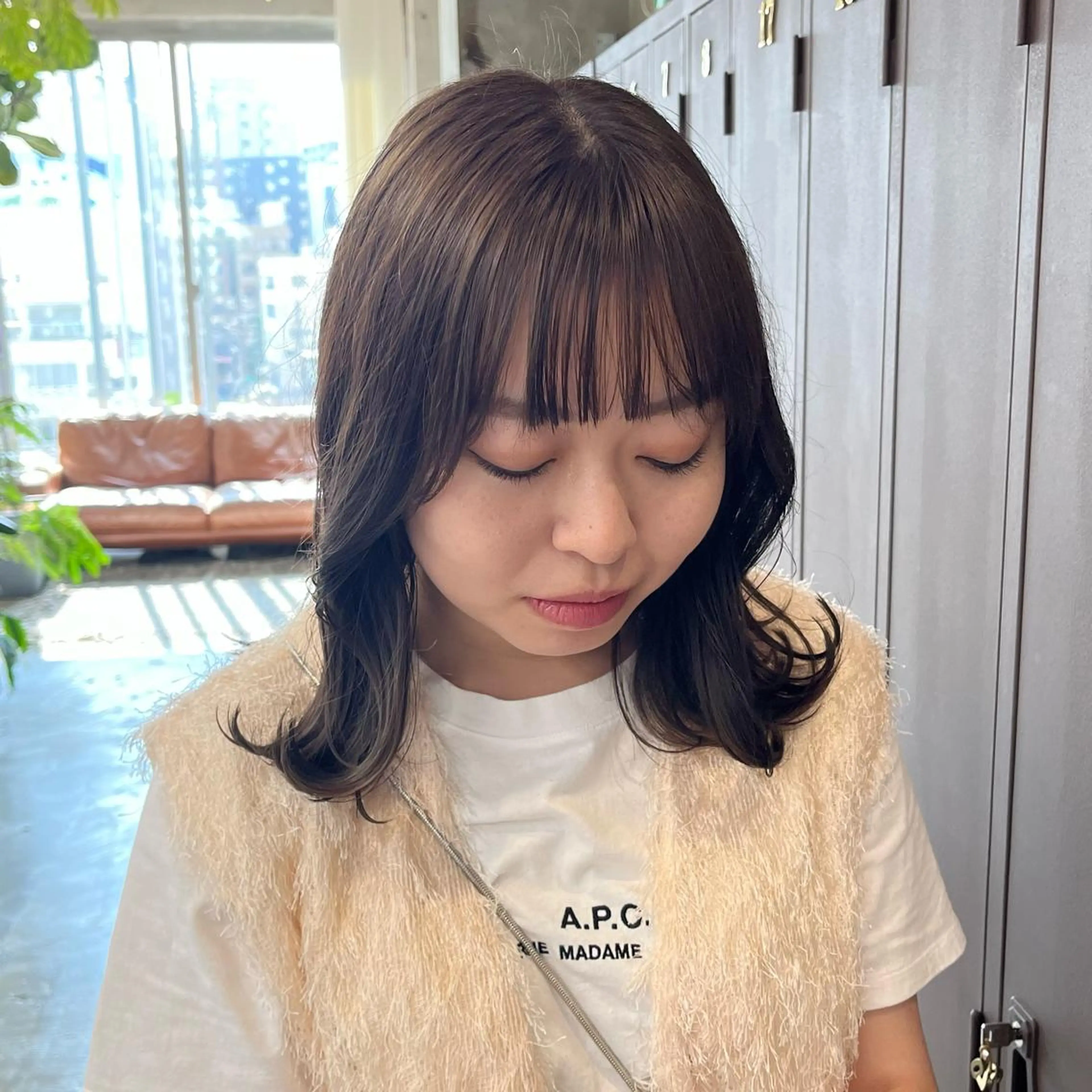 🪽透明感ダメージレスカラー+クイックトリートメント ミディアム​〜​ボブの方限定🪽の写真