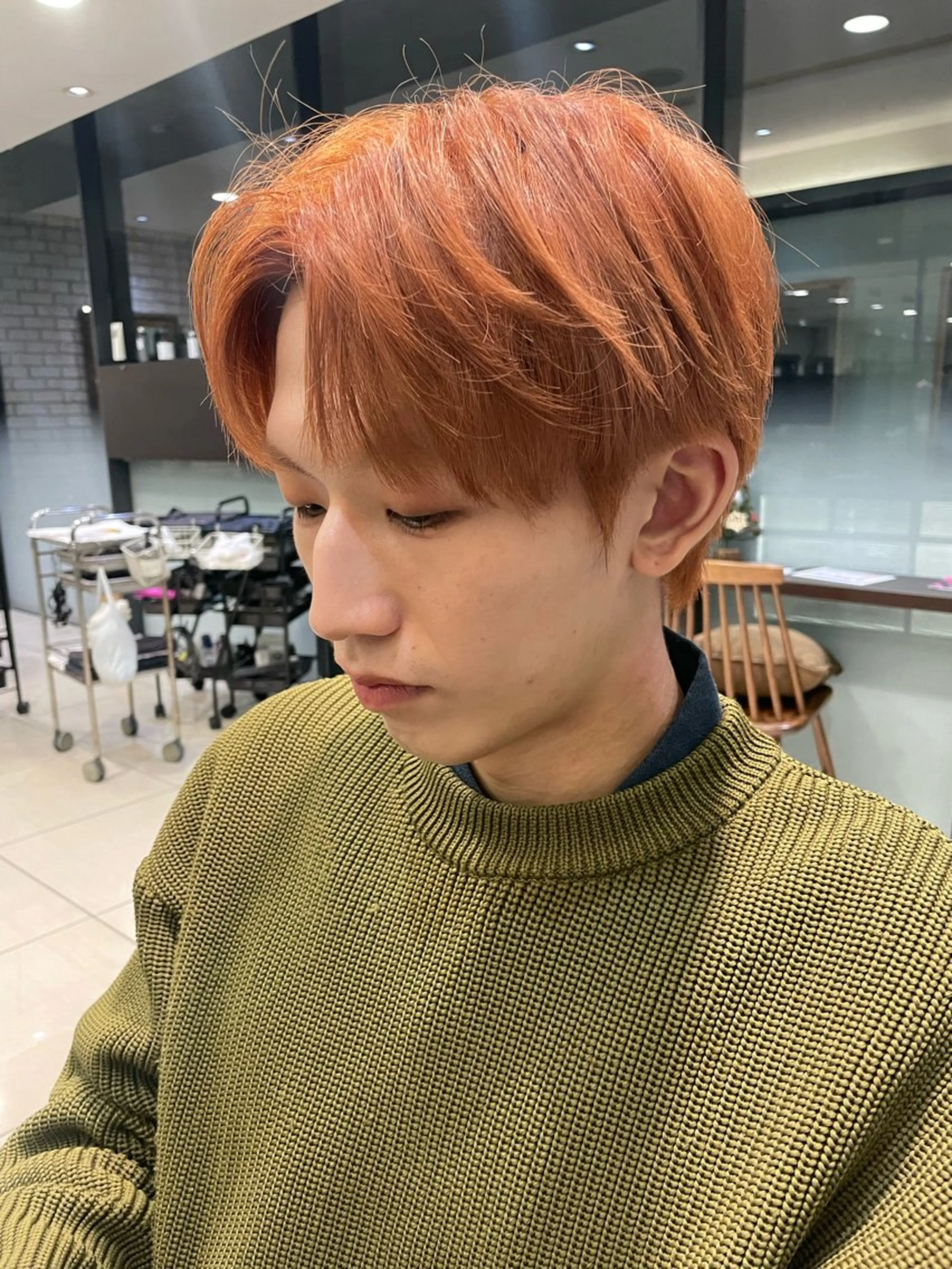 メンズ カット ヘアカラー 韓国メンズヘア 🇰🇷つかさのヘアスタイル