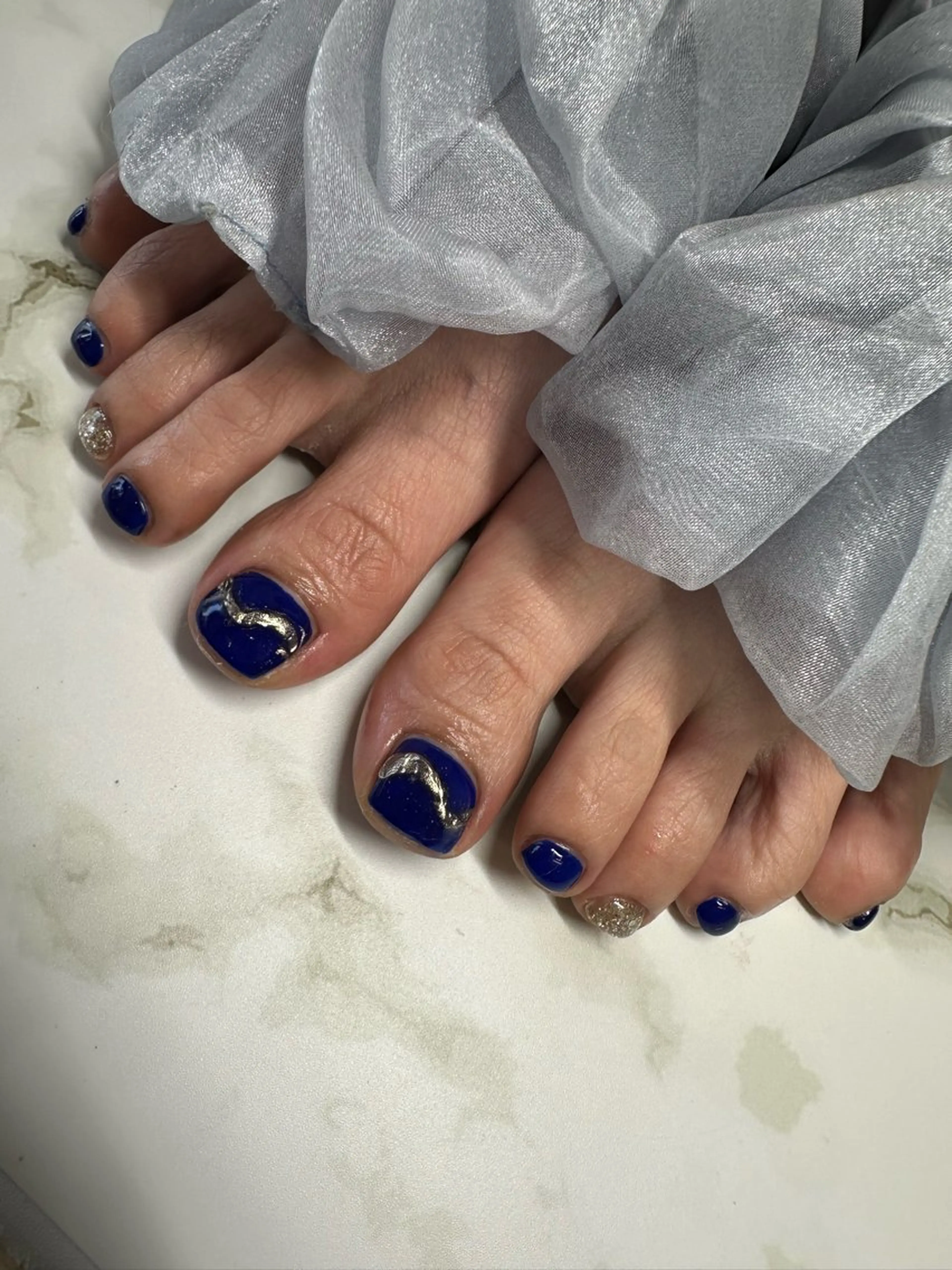 ネイル フットネイル AOAQUA SHIORIのネイルデザイン