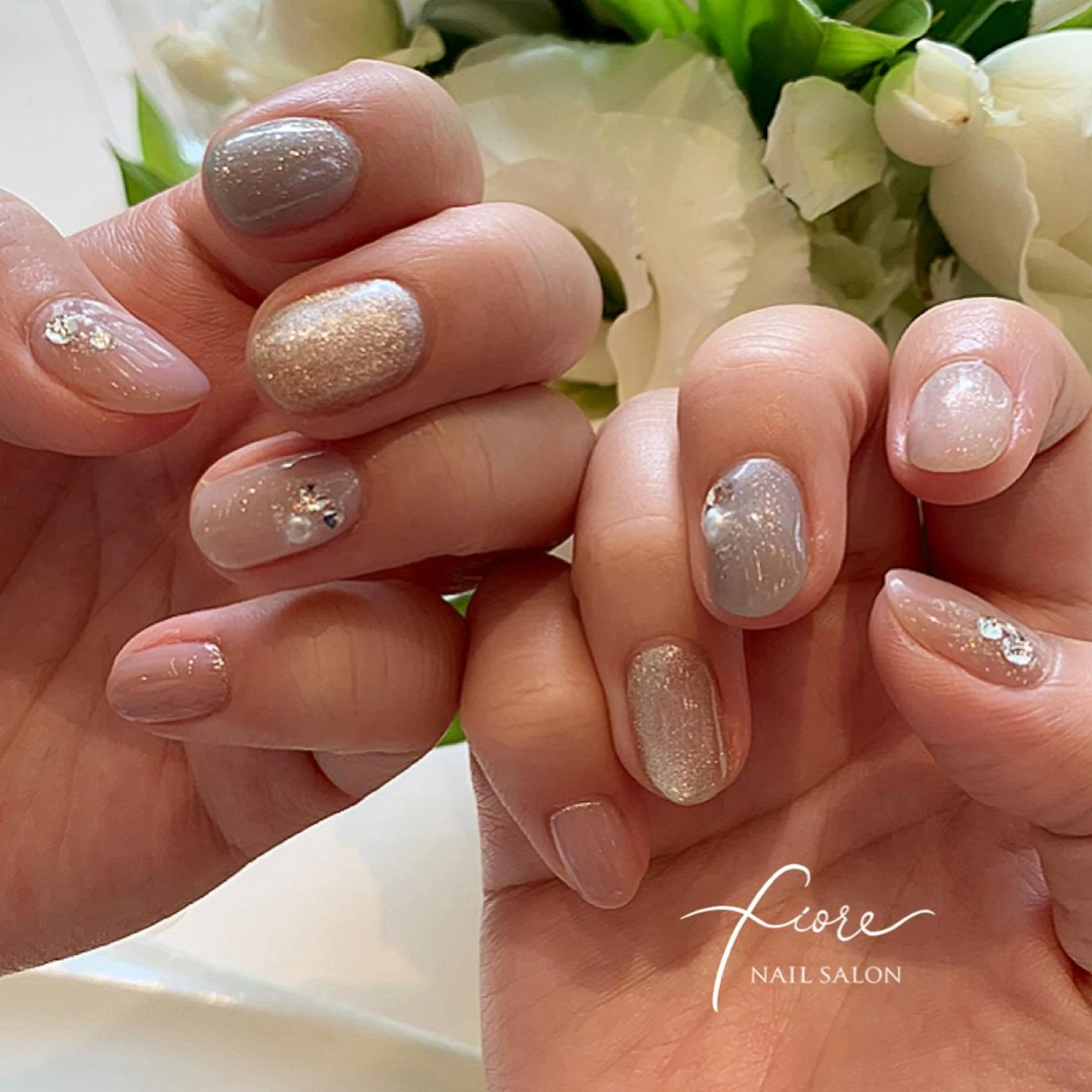 ネイル ハンドネイル フィオーレ  fiore所属・fiore みゆきのネイルデザイン