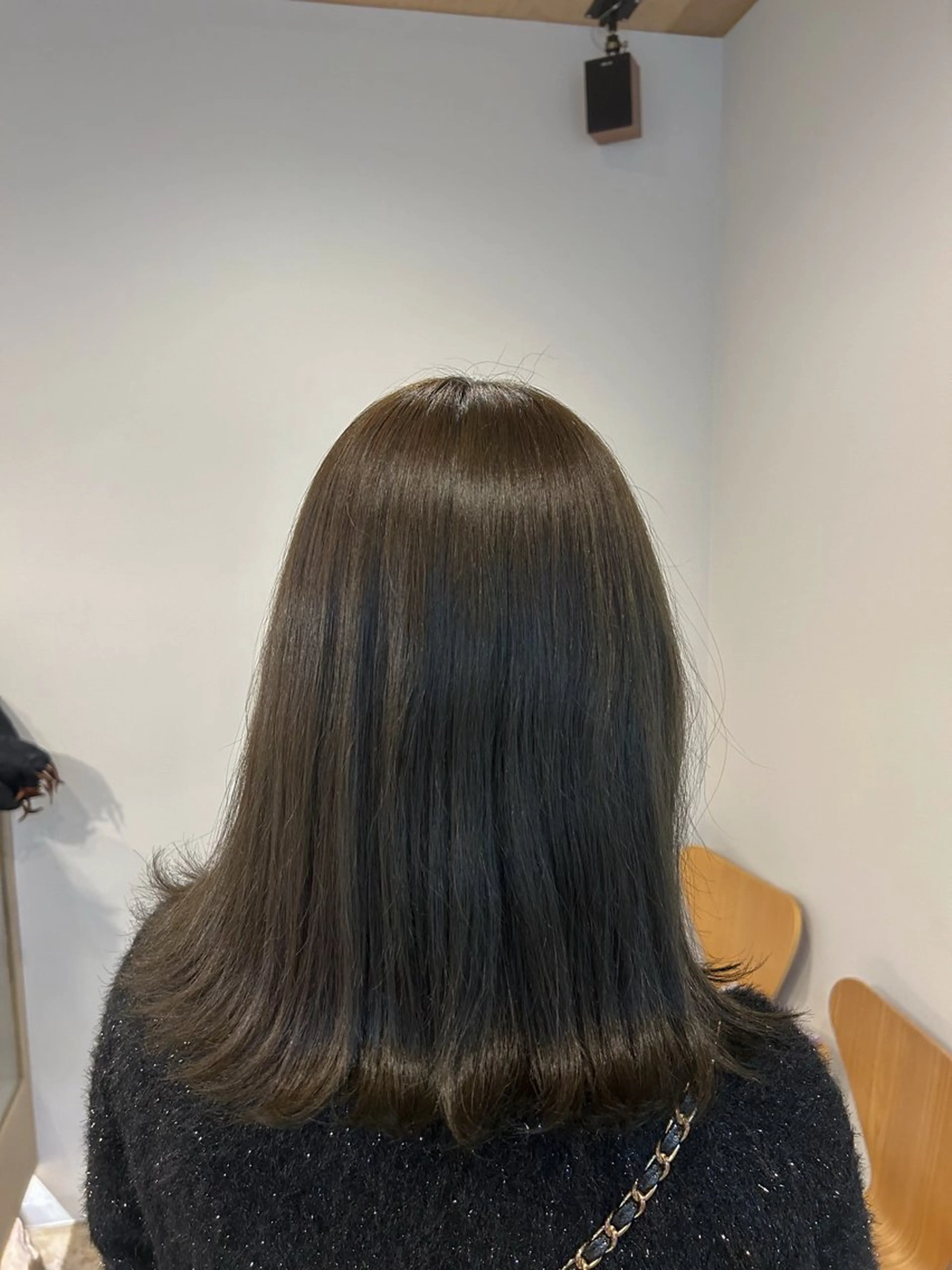 ミディアム カラー ヘアカラー 川端 明莉のヘアスタイル