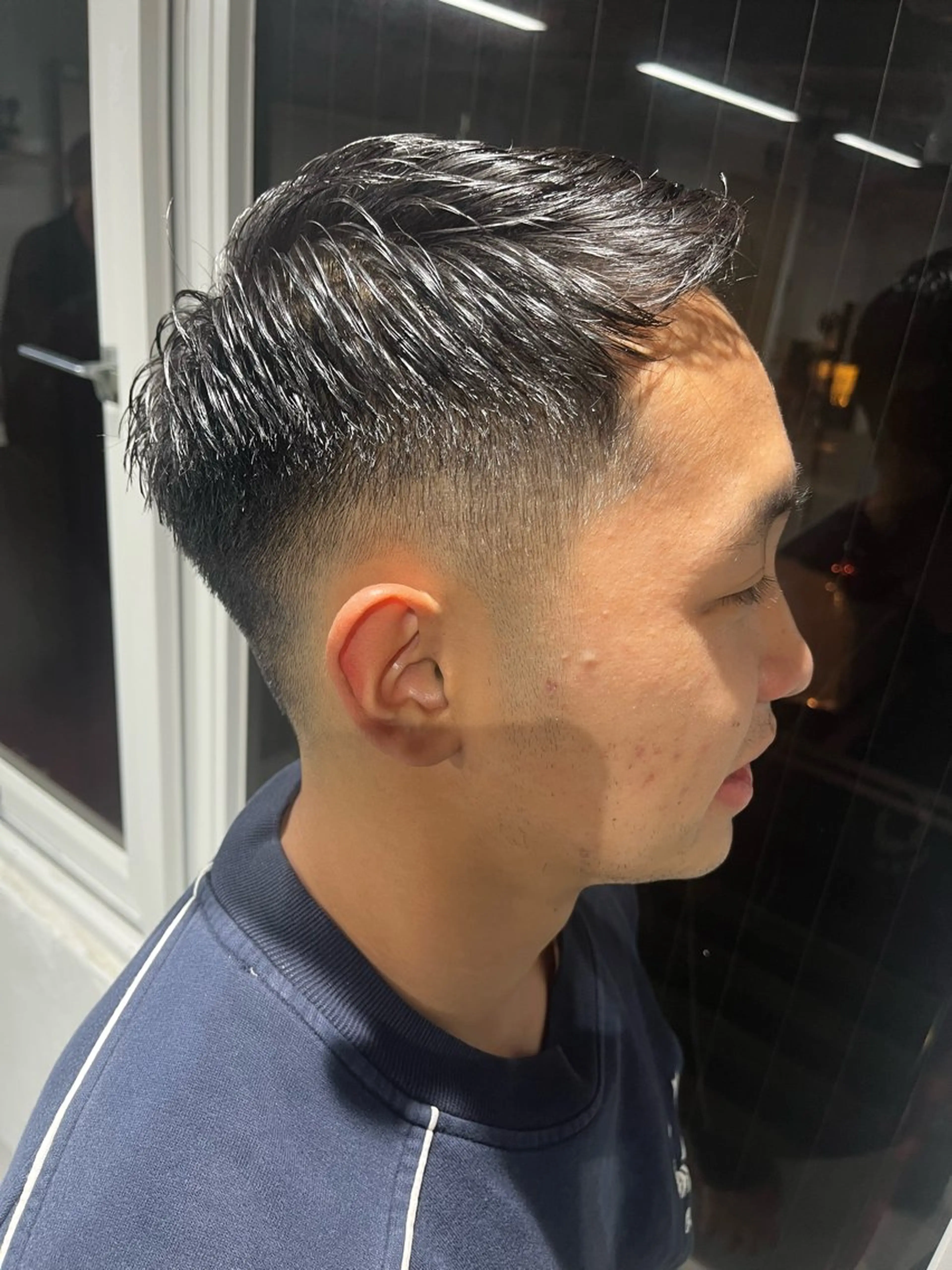 メンズ YUJIN 似合わせメンズカットのヘアスタイル