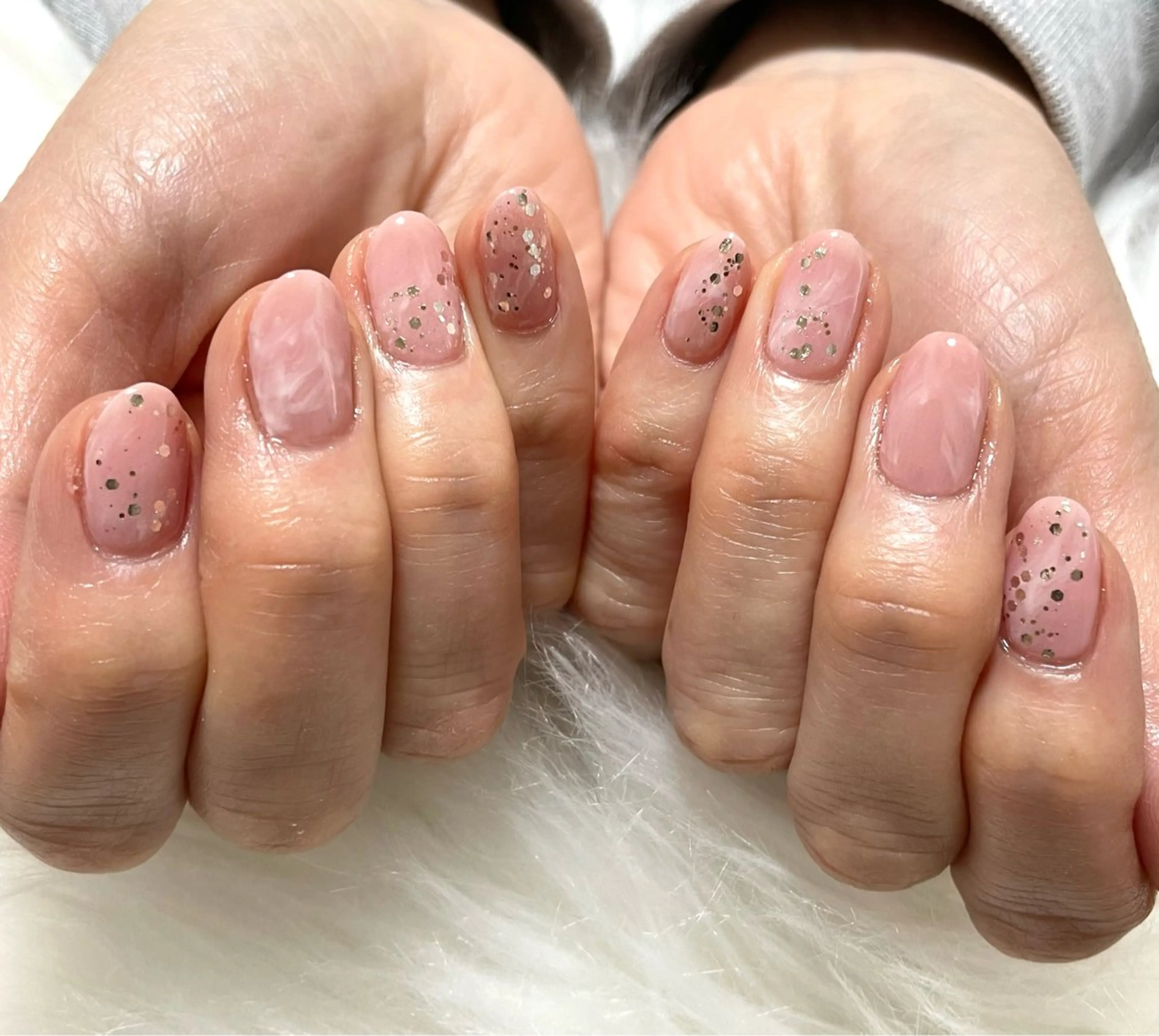 ネイル ハンドネイル nail salon HIRUKANAのネイルデザイン