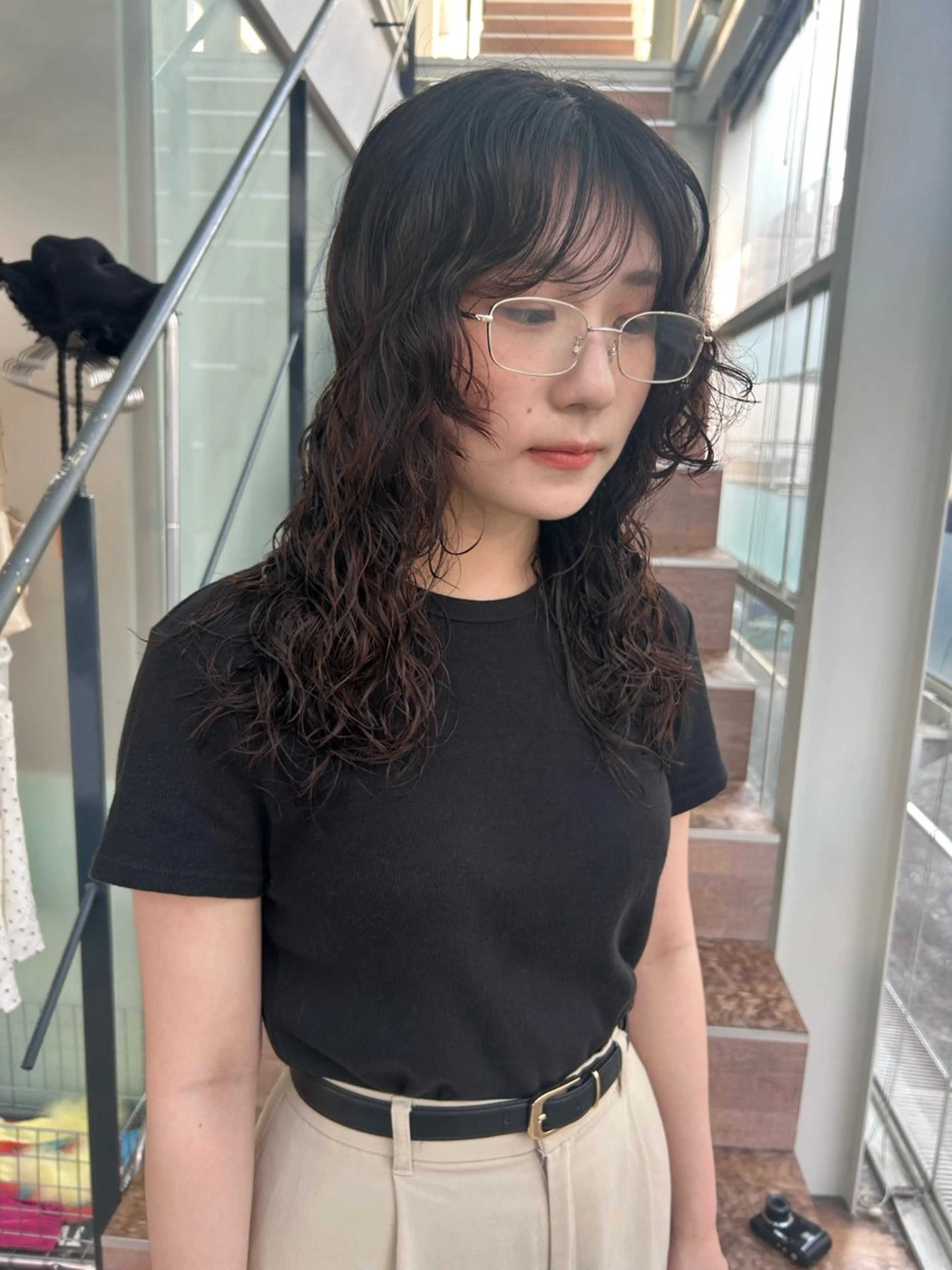 パーマ パーマ VISION   aoyama所属・かがやしづ ✂️ショートカットのヘアスタイル