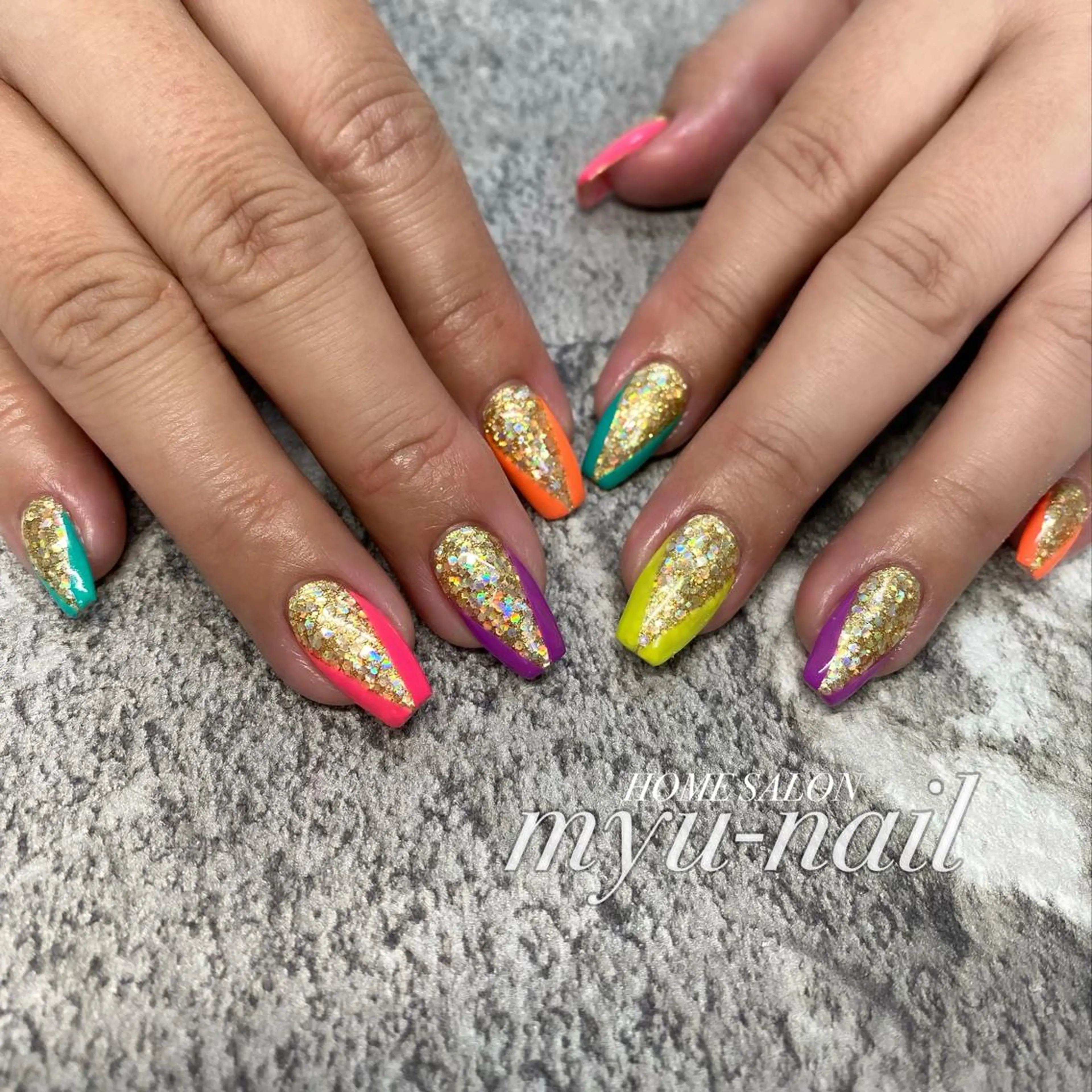 ネイル ホームサロン myu-nailのネイルデザイン