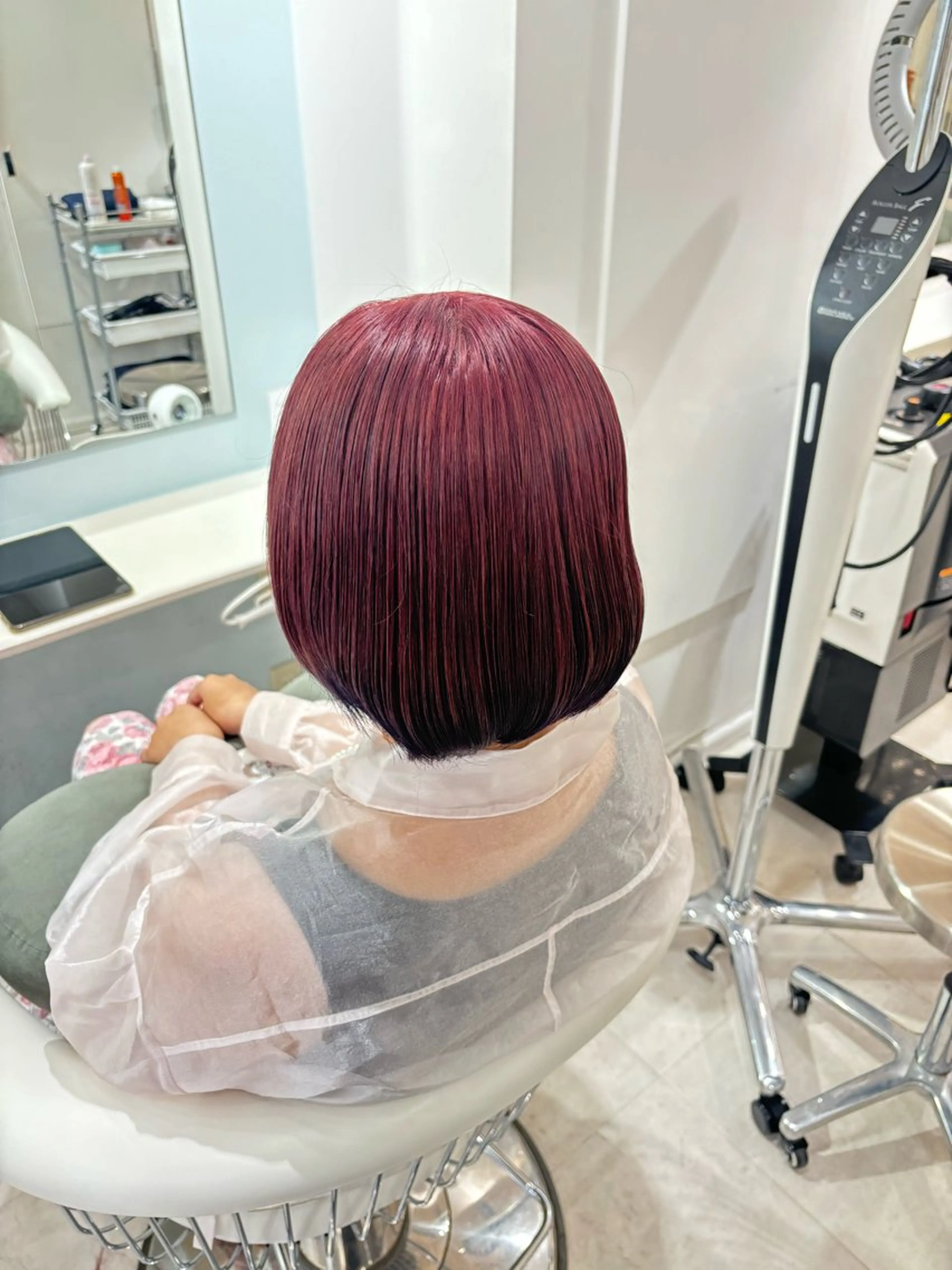 カラー ヘアカラー ParveMix 🎀‎🤍今井愛歩のヘアスタイル