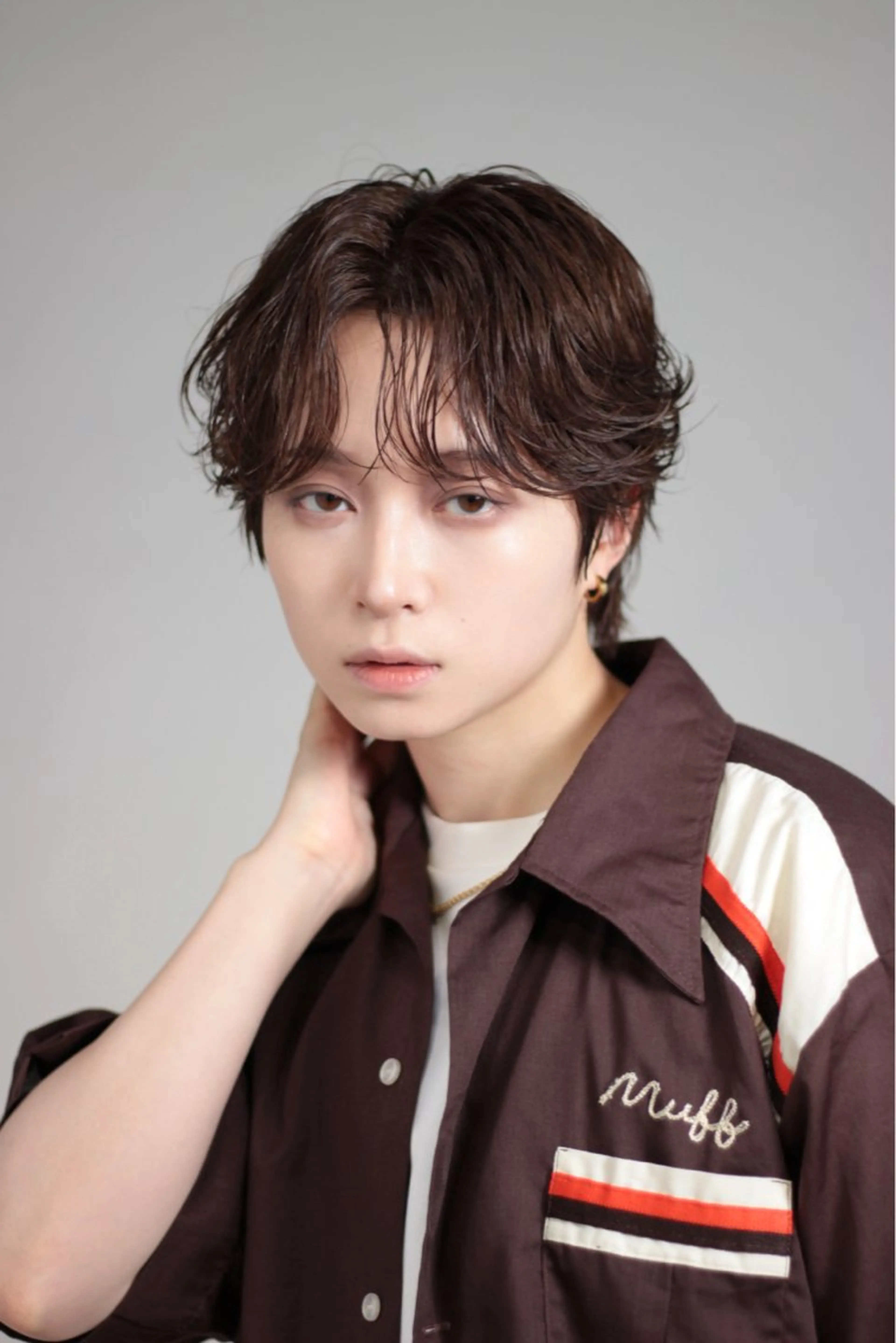 ミディアム カラー パーマ ヘアアレンジ メンズ ミディアムパーマ メンズパーマ メンズツイストパーマ 波巻きパーマ ツイストパーマ 💥メンズ特化美容師 "小林 海斗"💥のヘアスタイル