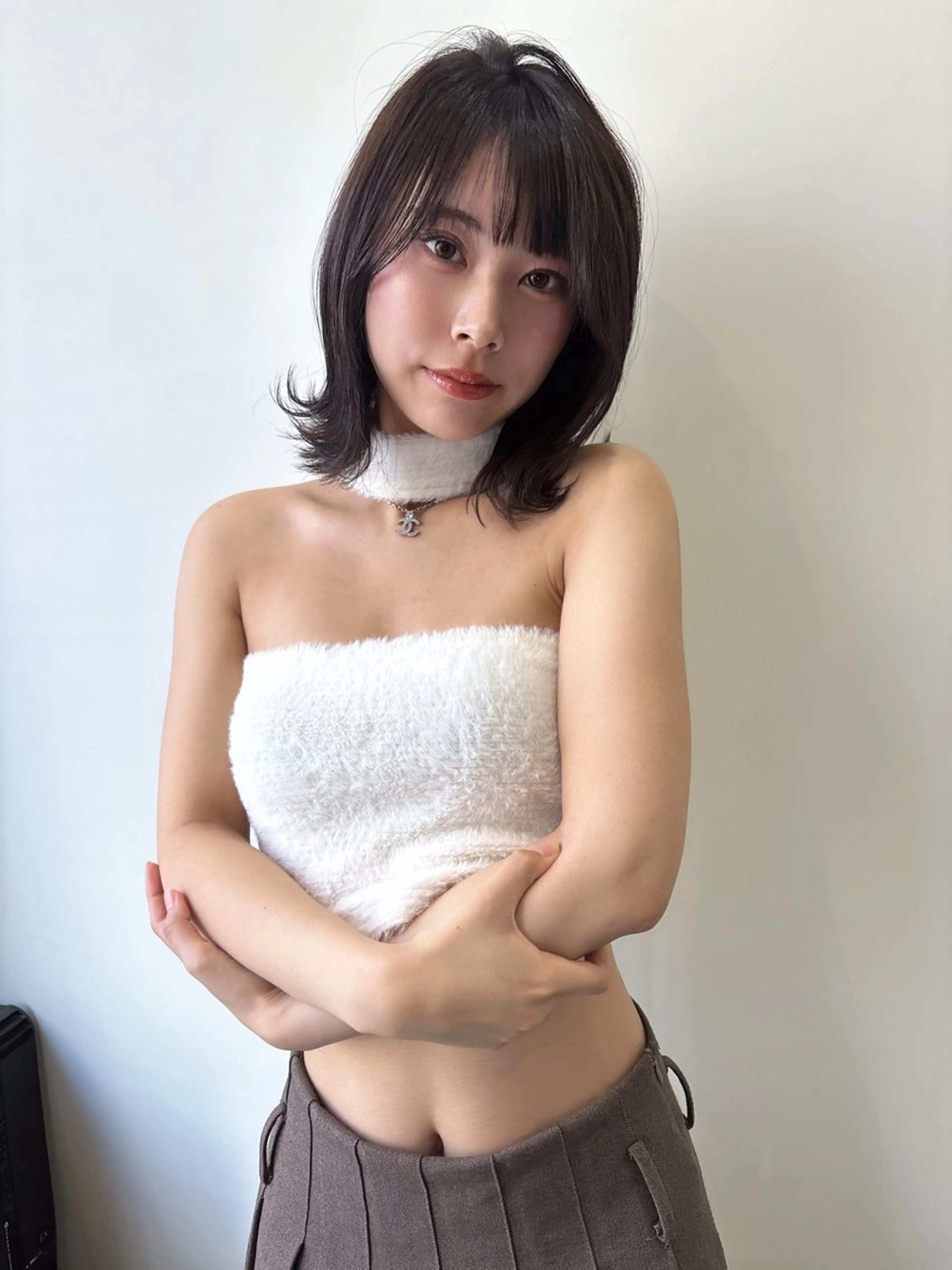 「大人気」一日1組限定クーポン14000→7000円カット➕プレミアム艶カラー＋トリートメントの写真