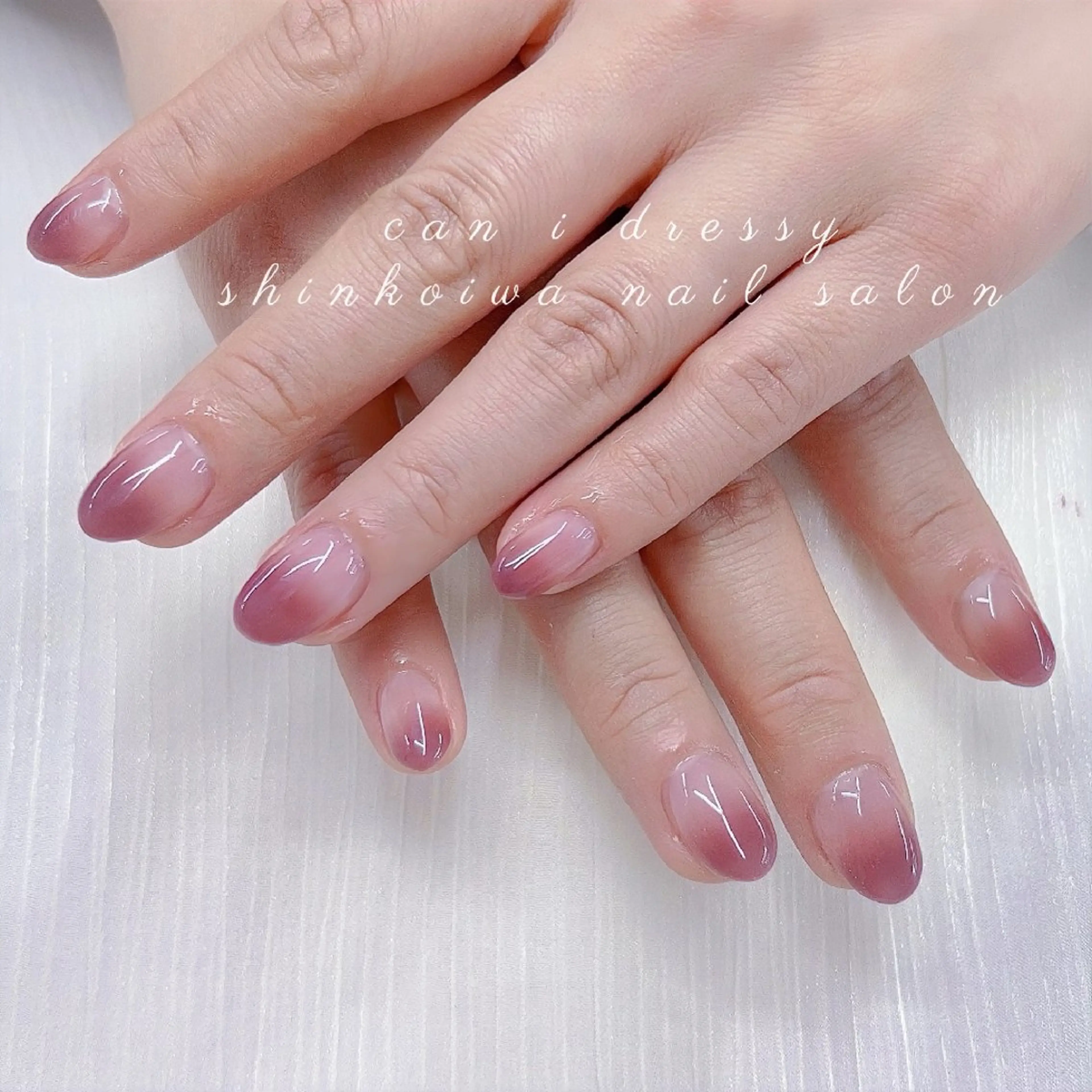 ネイル グラデーション ハンドネイル キャンアイレッシー 新小岩のネイルデザイン