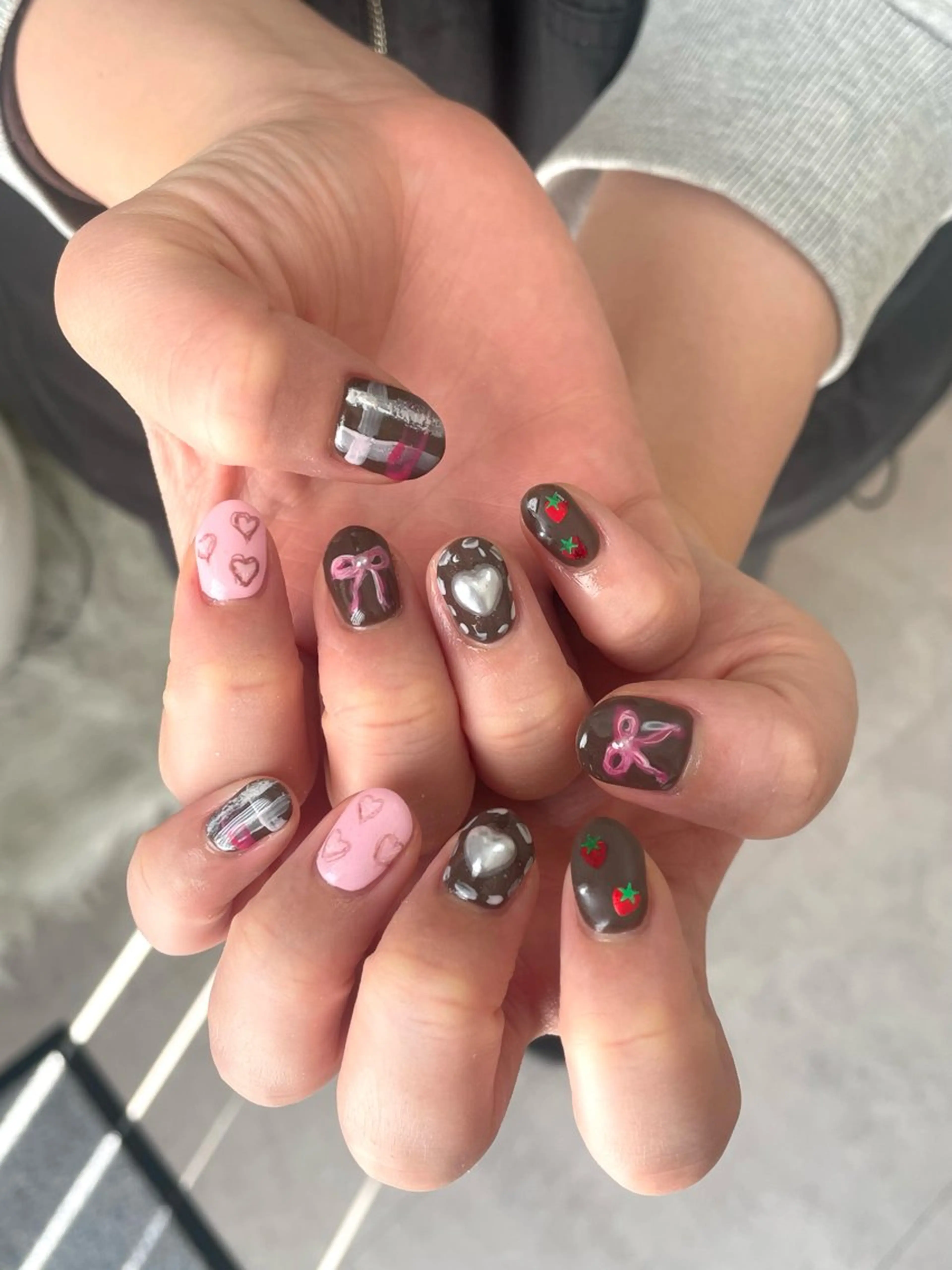 ネイル 持ち込み RISA joie nailのネイルデザイン