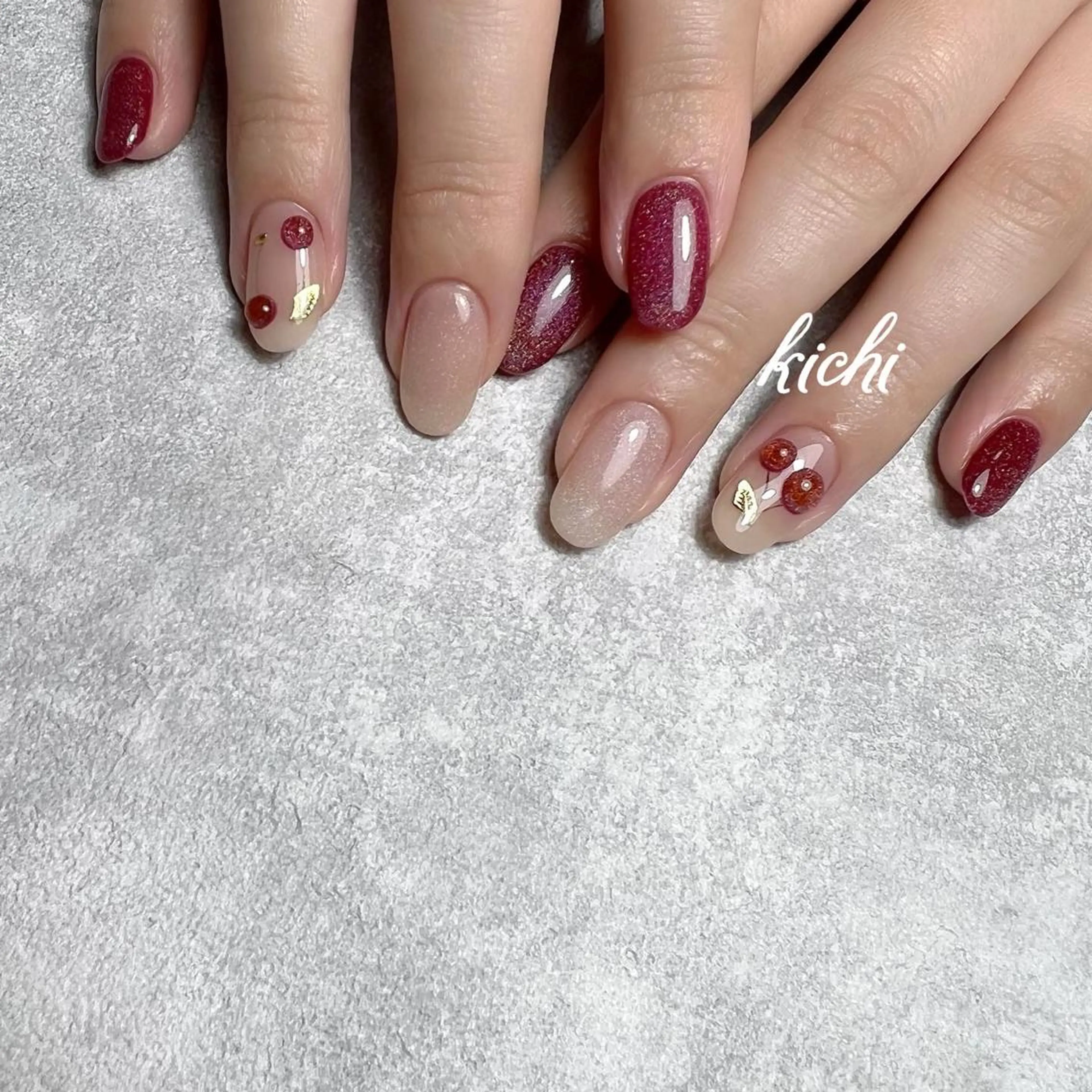 ネイル kichi・:* みじゅのネイルデザイン