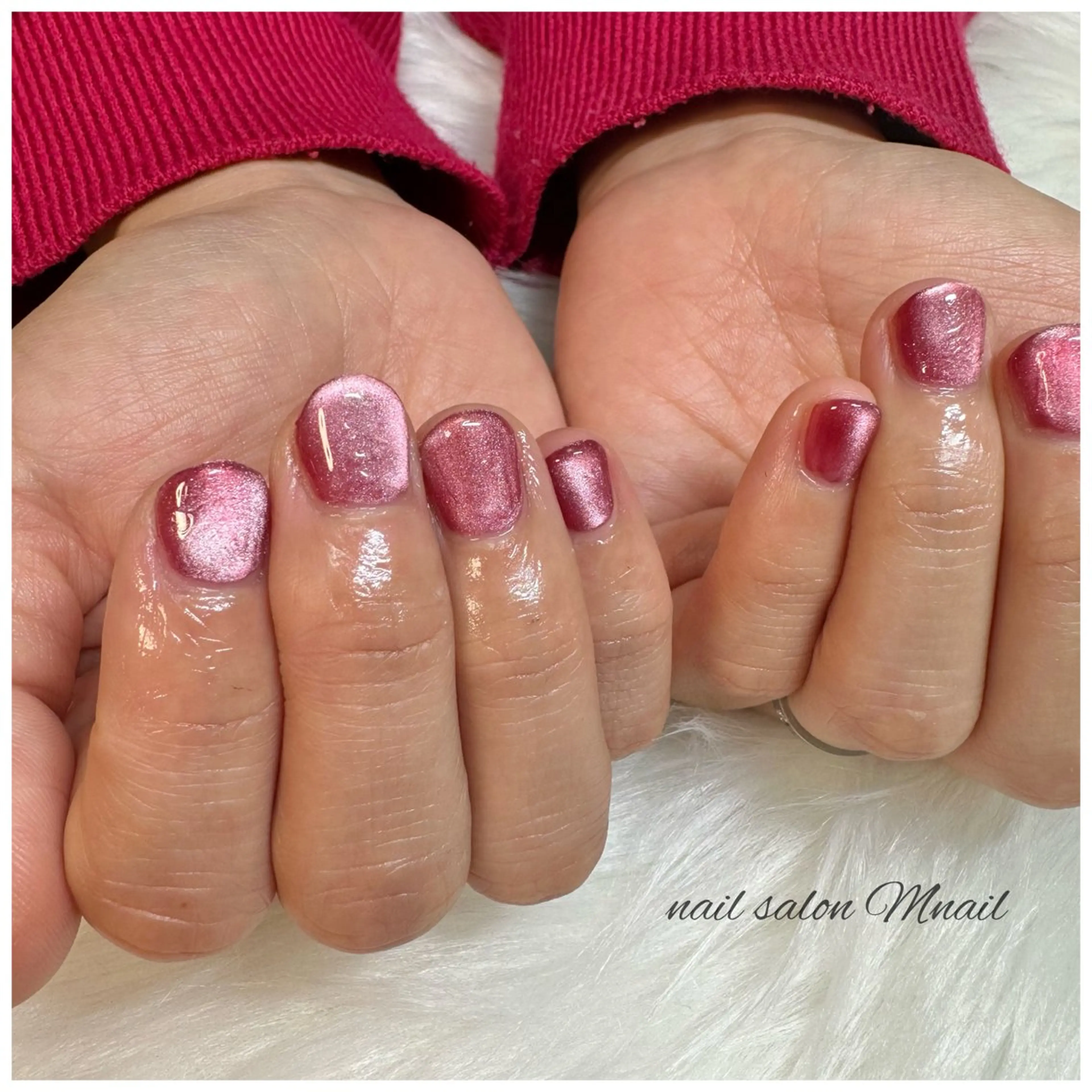 ネイル マグネットネイル ハンドネイル ハンドケア Mnail ちひろのネイルデザイン