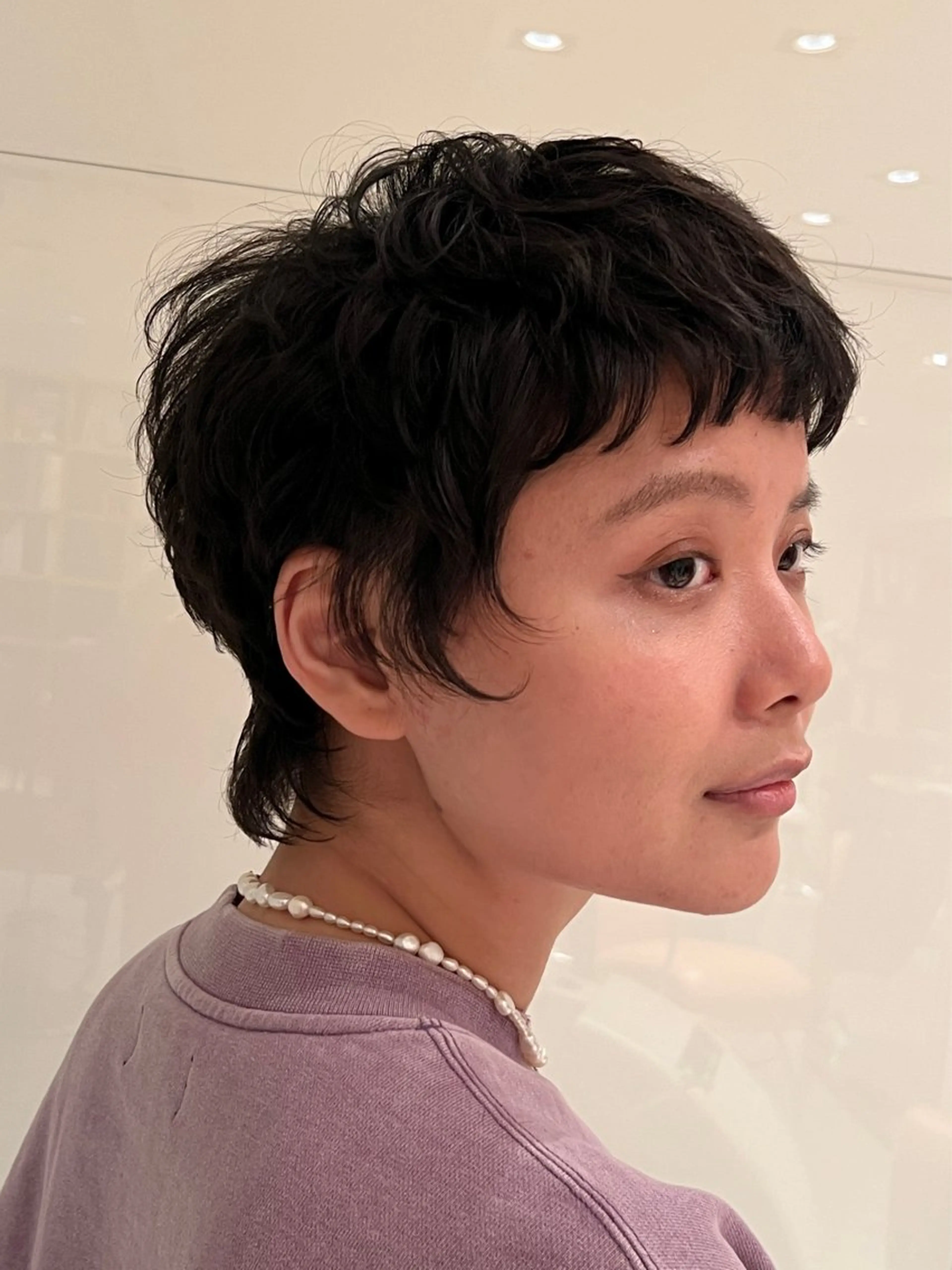 ショート パーマ 田邉 海斗のヘアスタイル