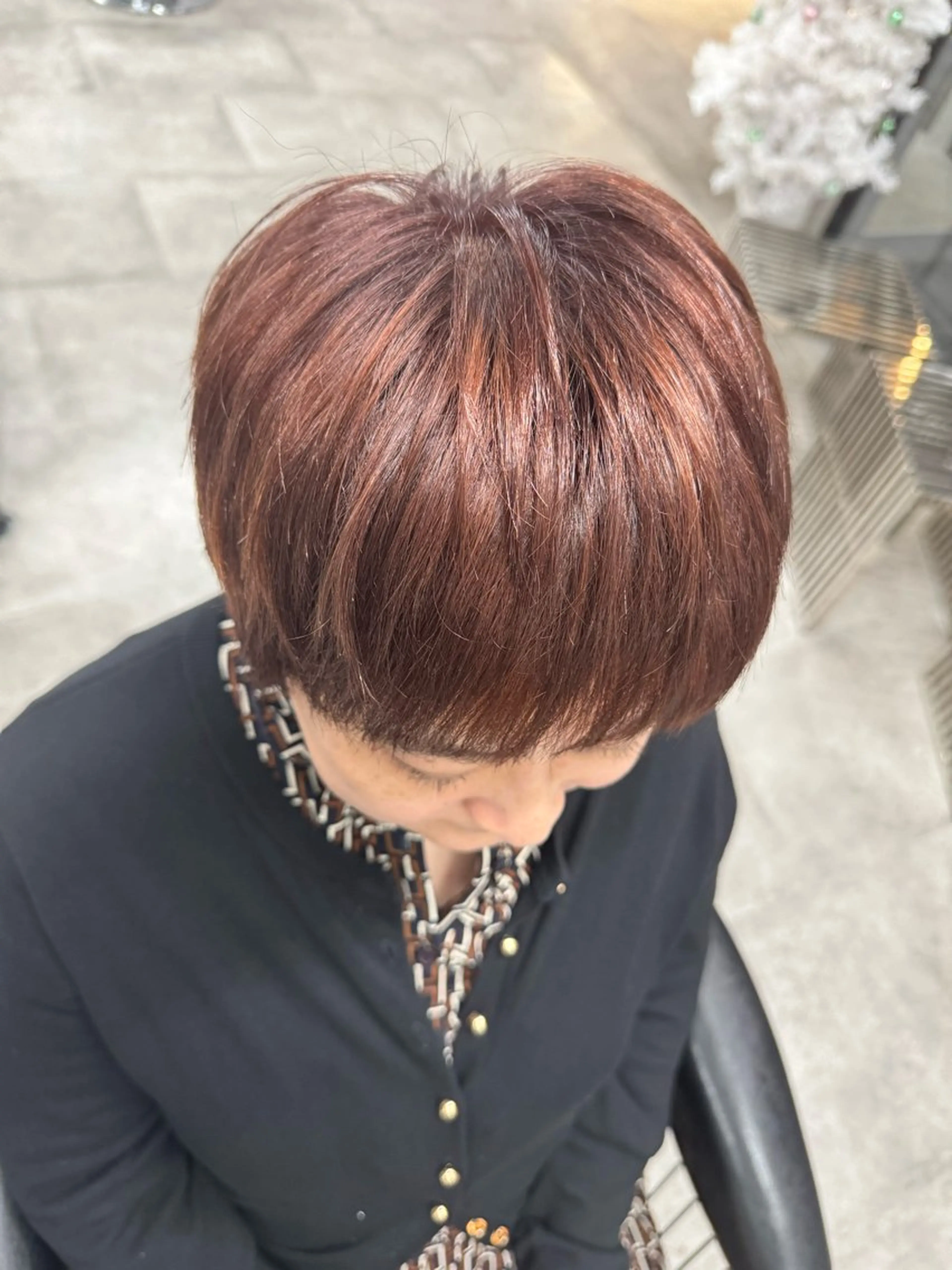 ショート カラー カット ヘアカラー NOOS omotesando所属・You 表参道⚡️ 髪質改善/艶髪/美髪のヘアスタイル