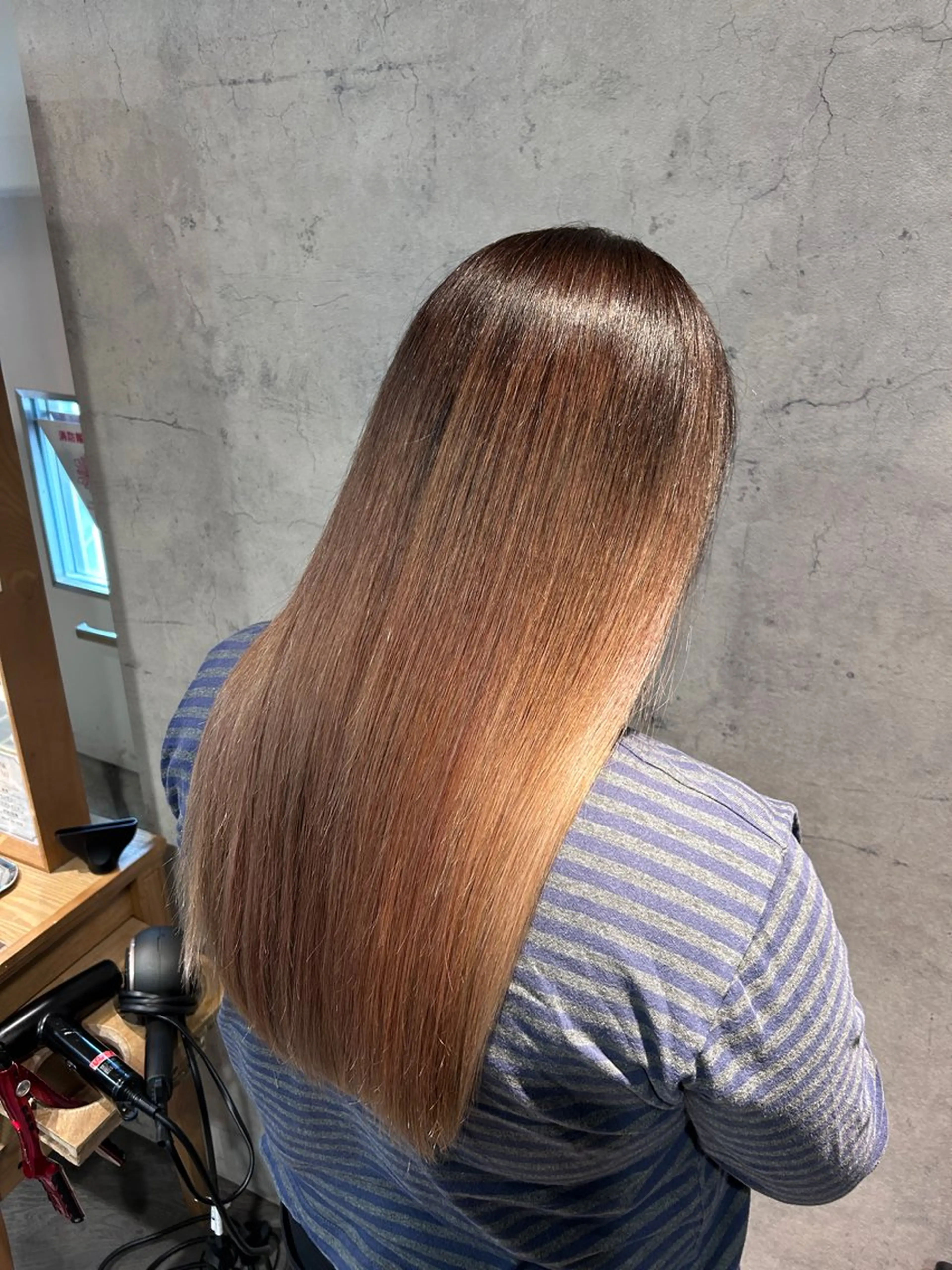 ロング カラー ハイトーン🇰🇷 19歳美容師アリルのヘアスタイル