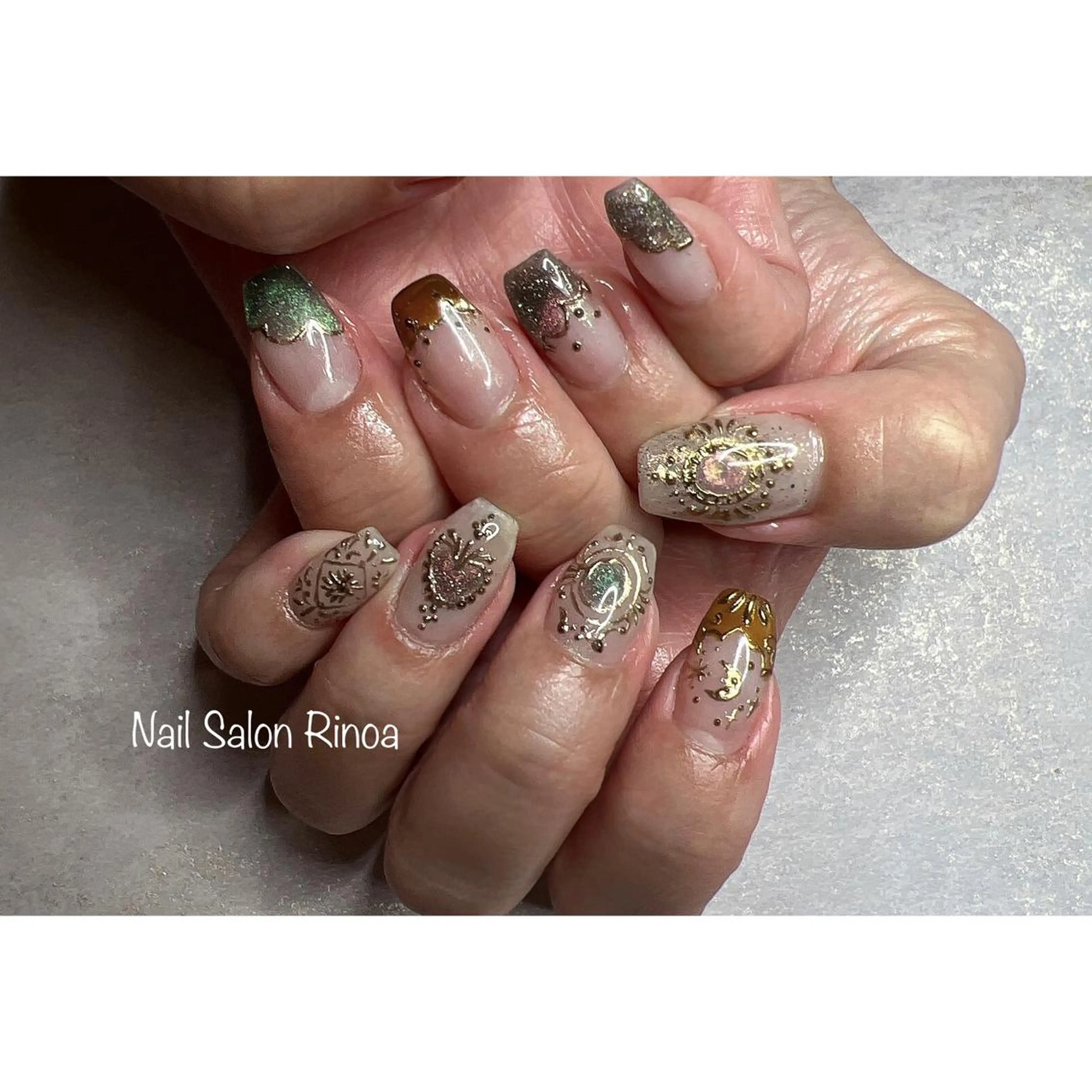 ネイル Nail Salon Rinoaのネイルデザイン
