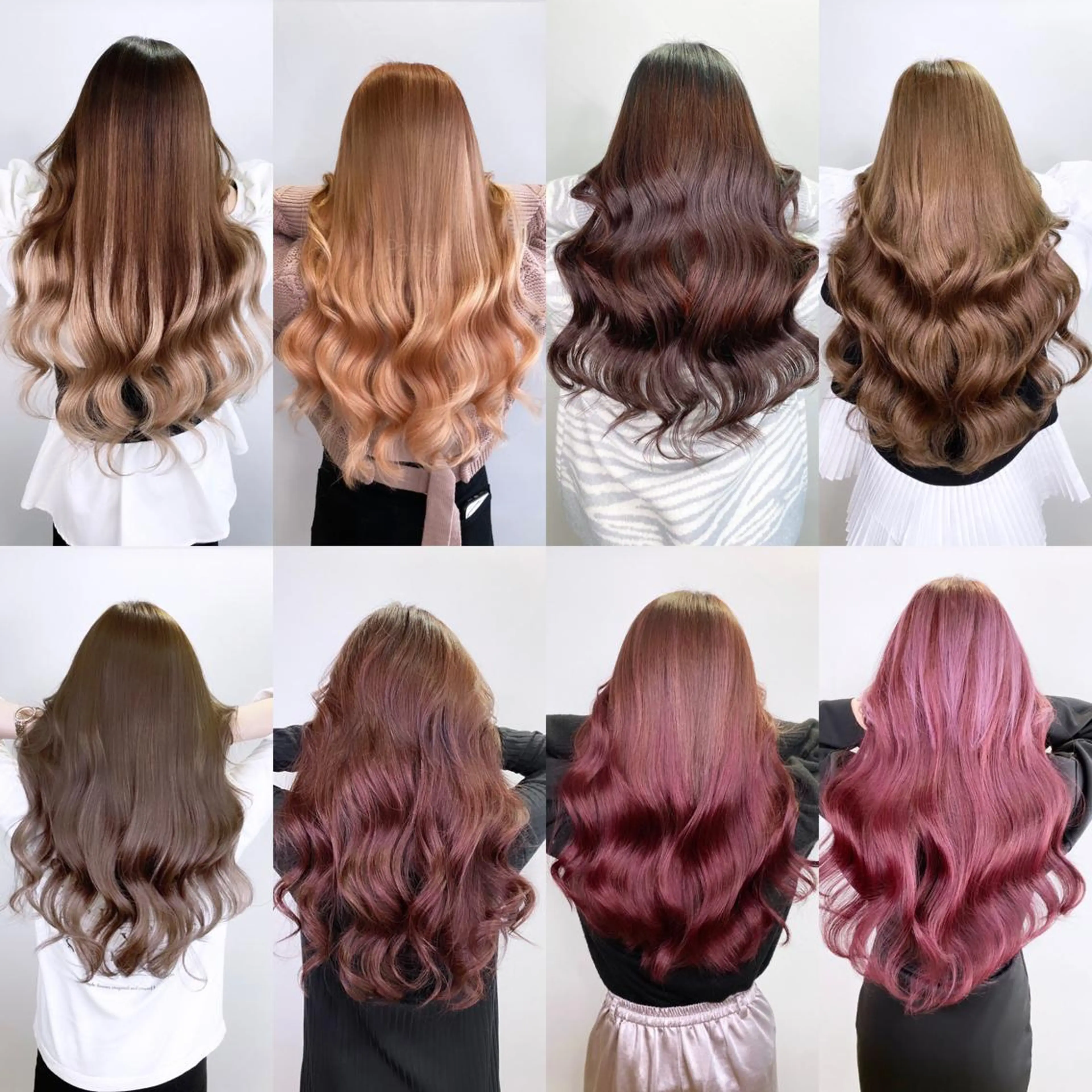 ショート ★韓国風カラー ×エクステ★のヘアスタイル