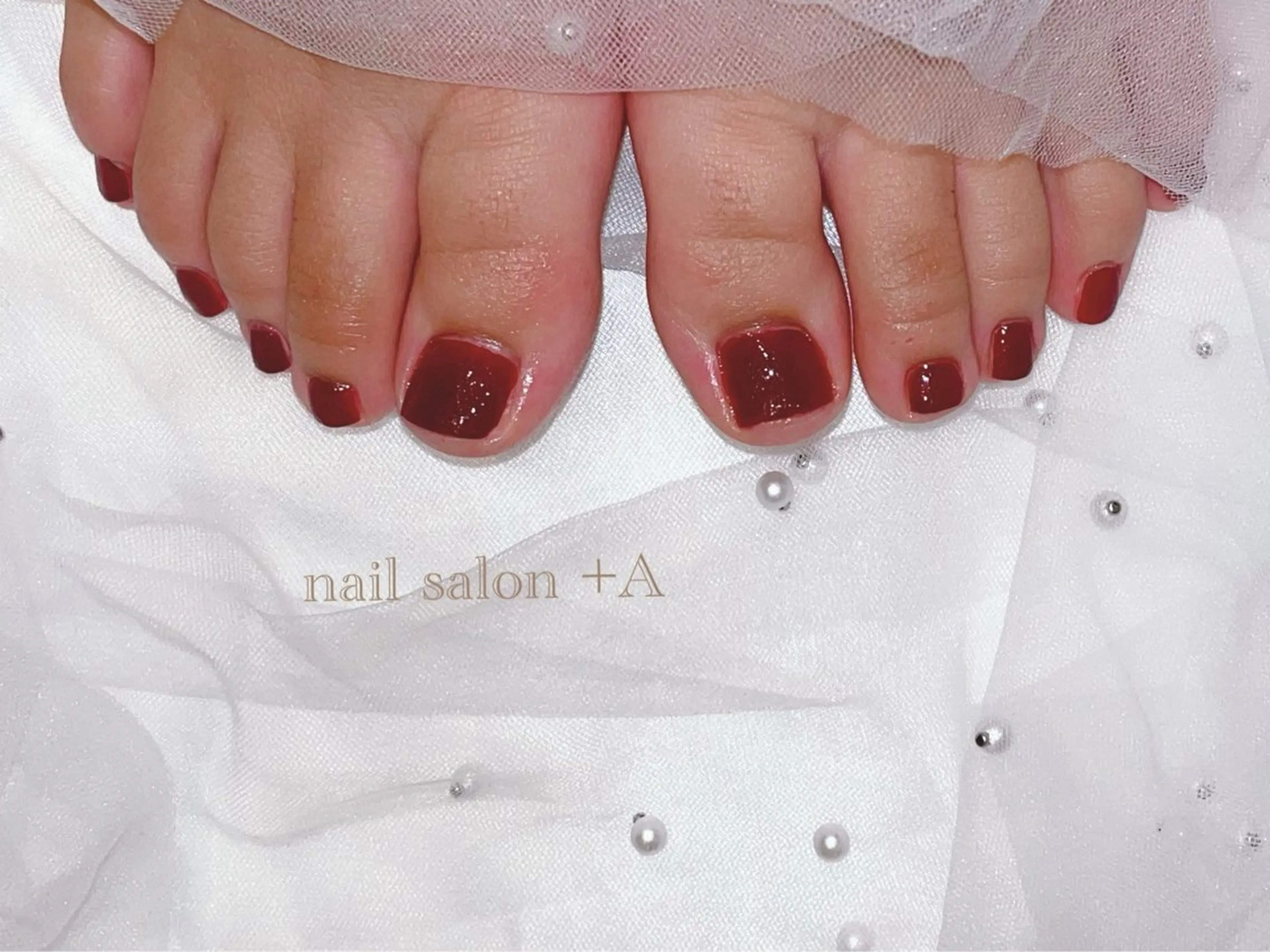 ショート フットネイル nail salon +A所属・Nail Salon +Aのネイルデザイン