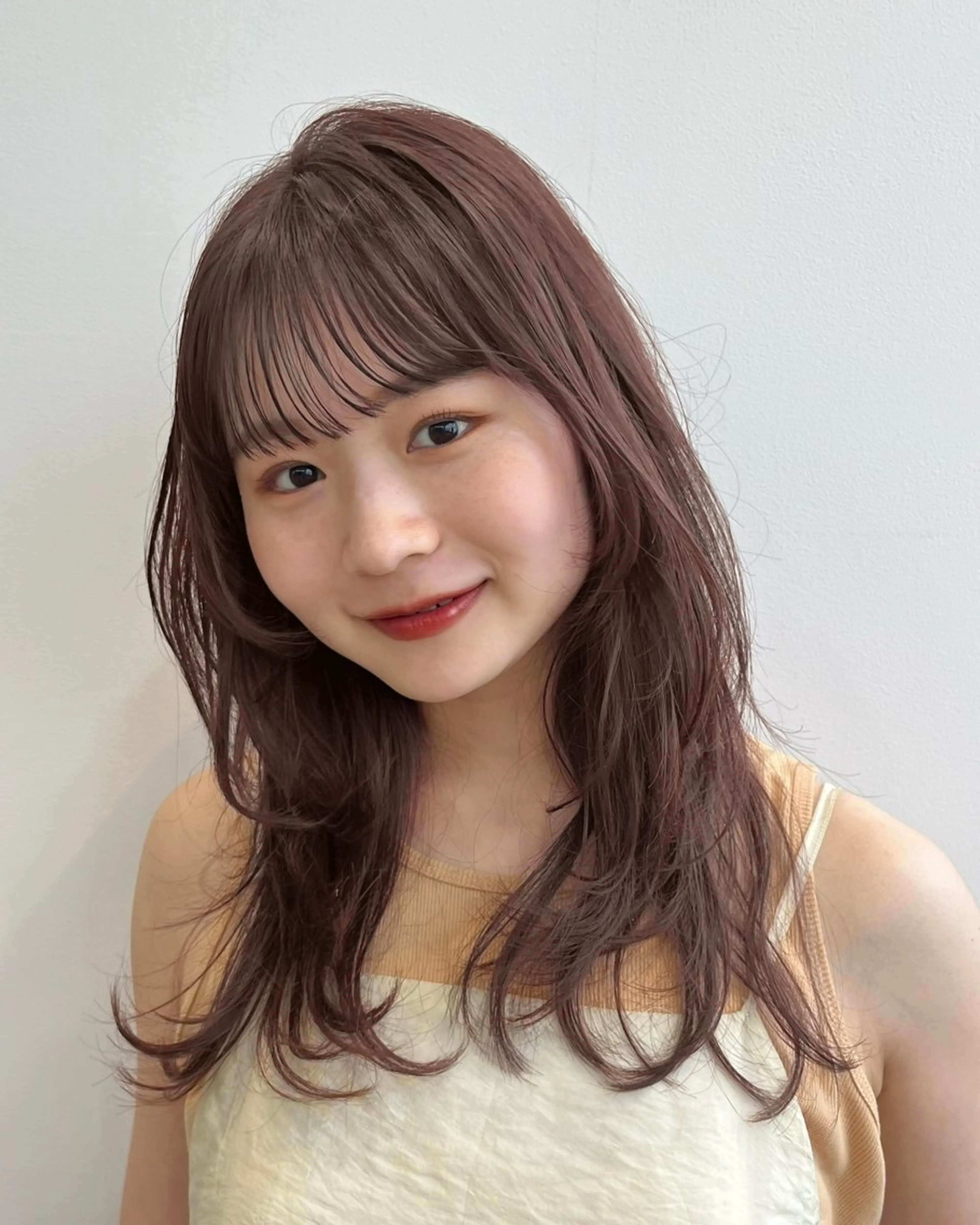 セミロング 🫧レイヤー/暖色 /ベージュMAI🫧のヘアスタイル