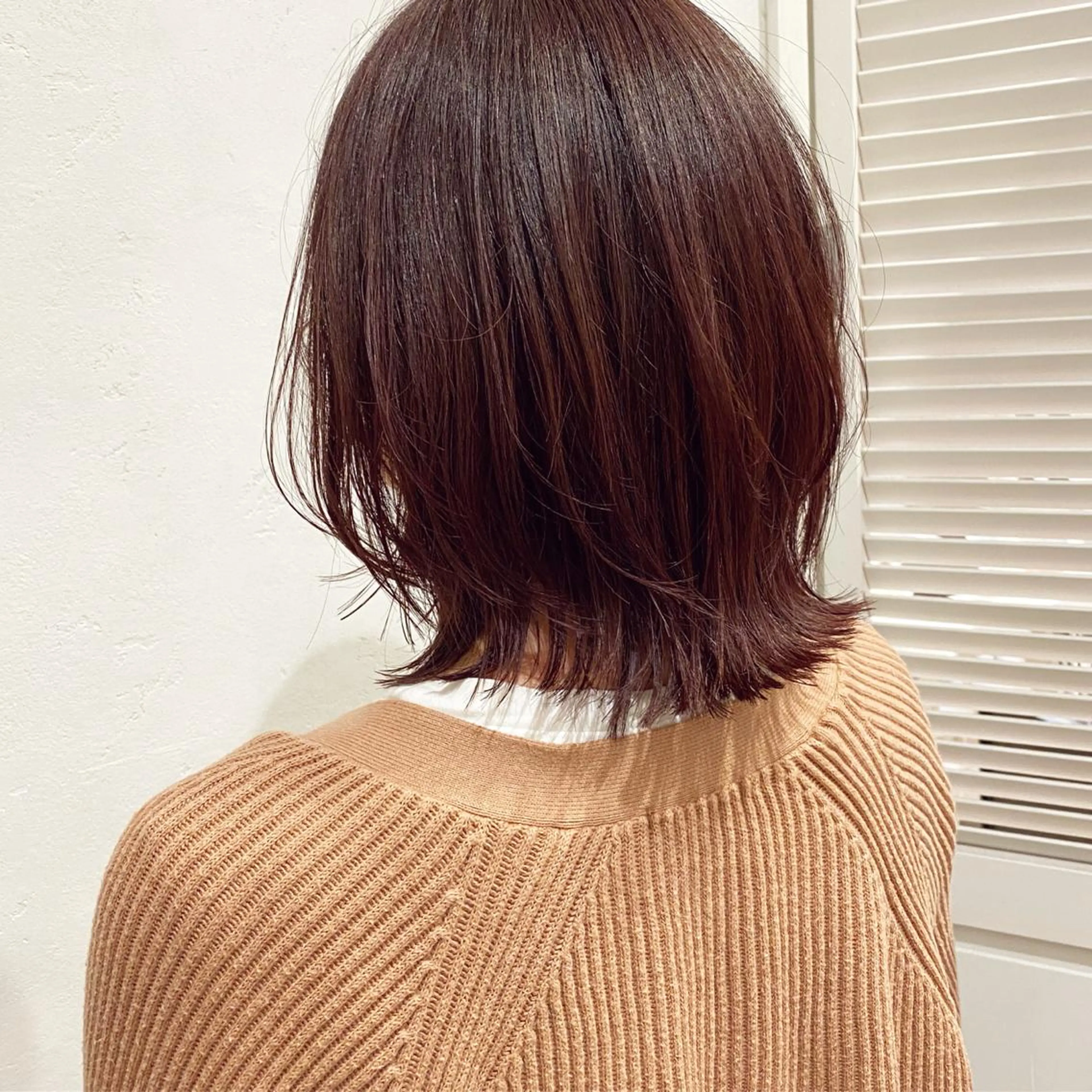 ショート カラー ボブレイヤー ブラウンカラー ピンクカラー ピンクブラウン ボブ salut町田/ボブ 🌷kana🌷のヘアスタイル