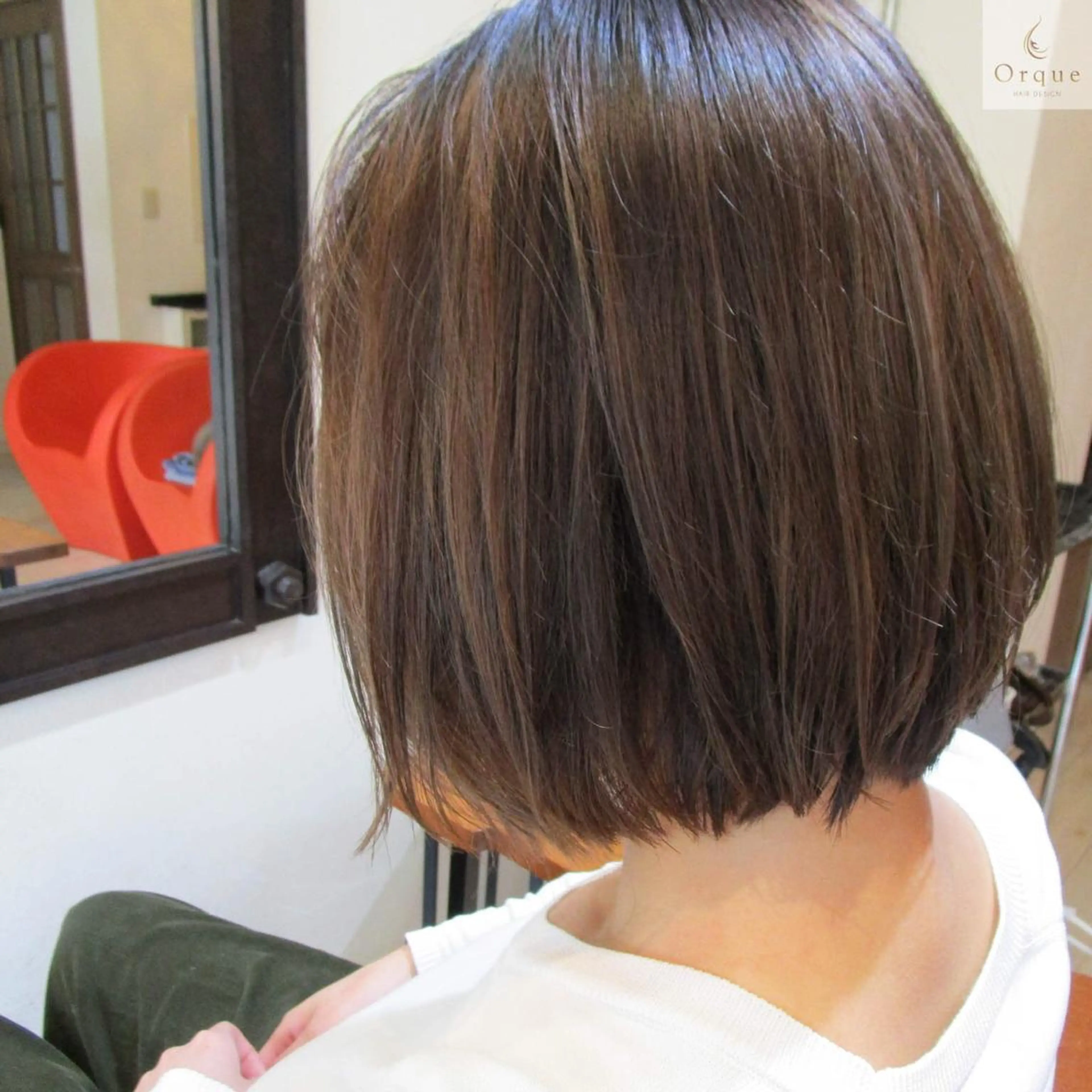 ミディアム ハイライト 外ハネヘア focus所属・千葉 健太郎のその他イメージ