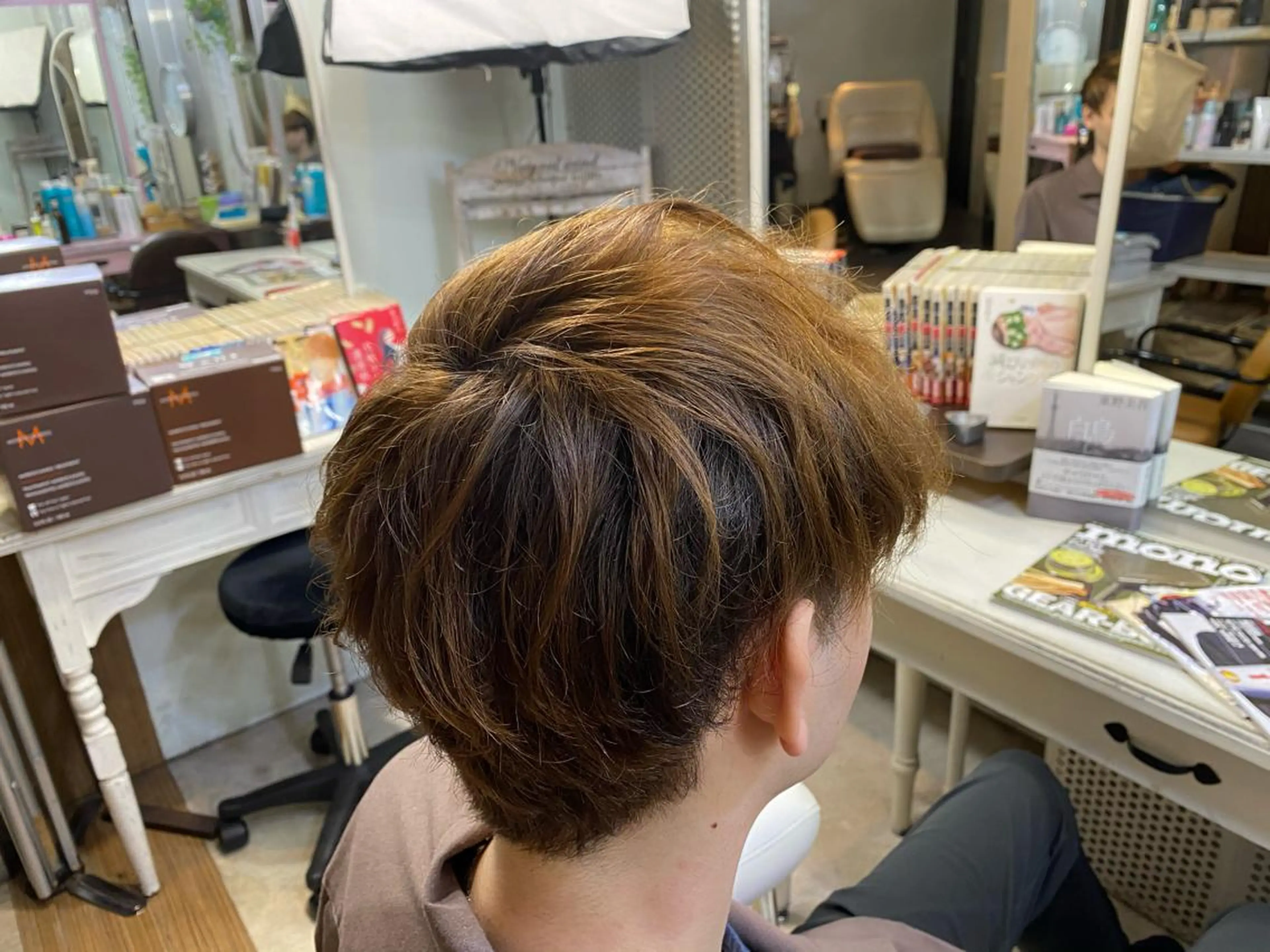 ショート メンズ マッシュ sora所属・廣瀬 瞳のヘアスタイル