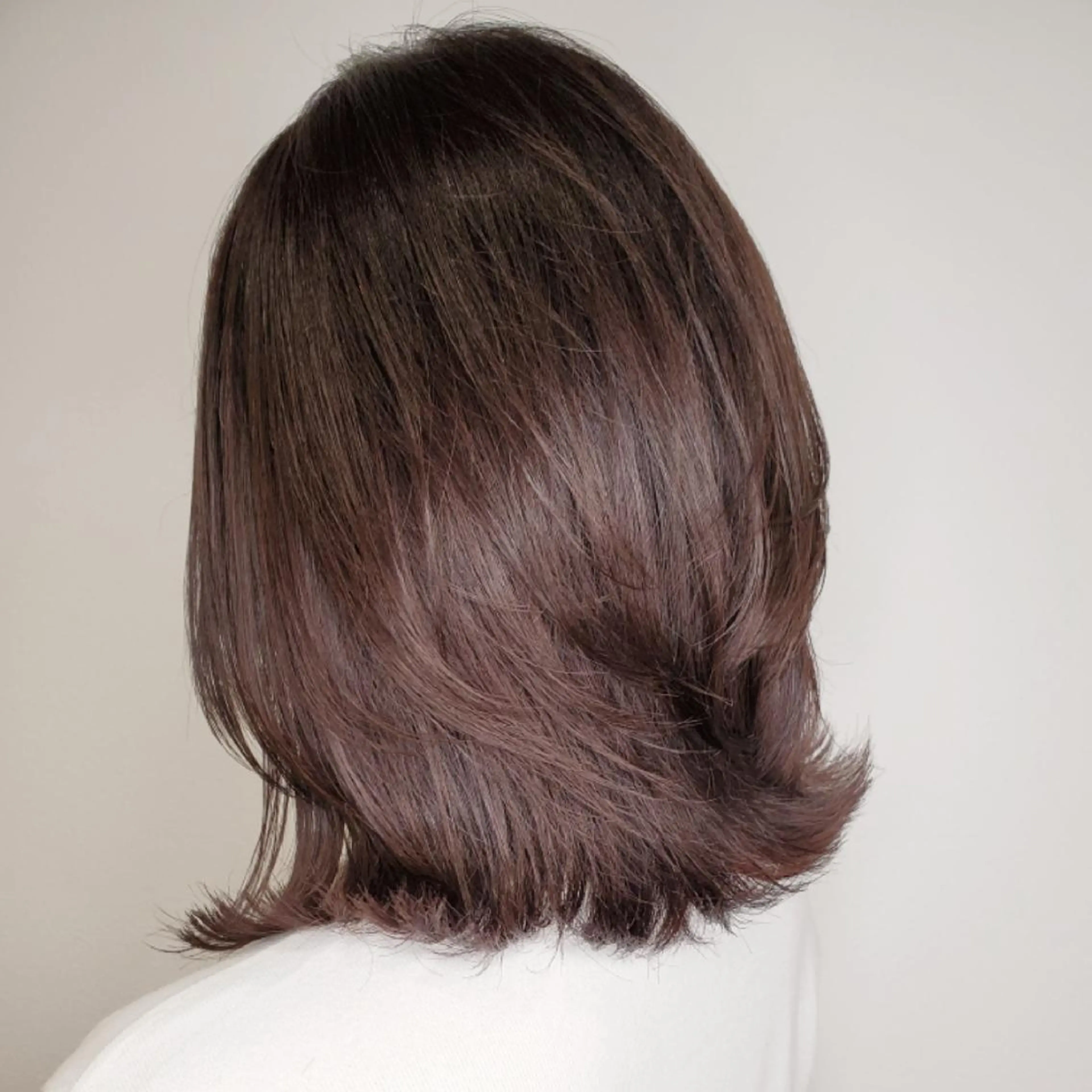 ミディアム カラー ウルフカット レイヤーカット/ ウルフカット/大橋 のヘアスタイル