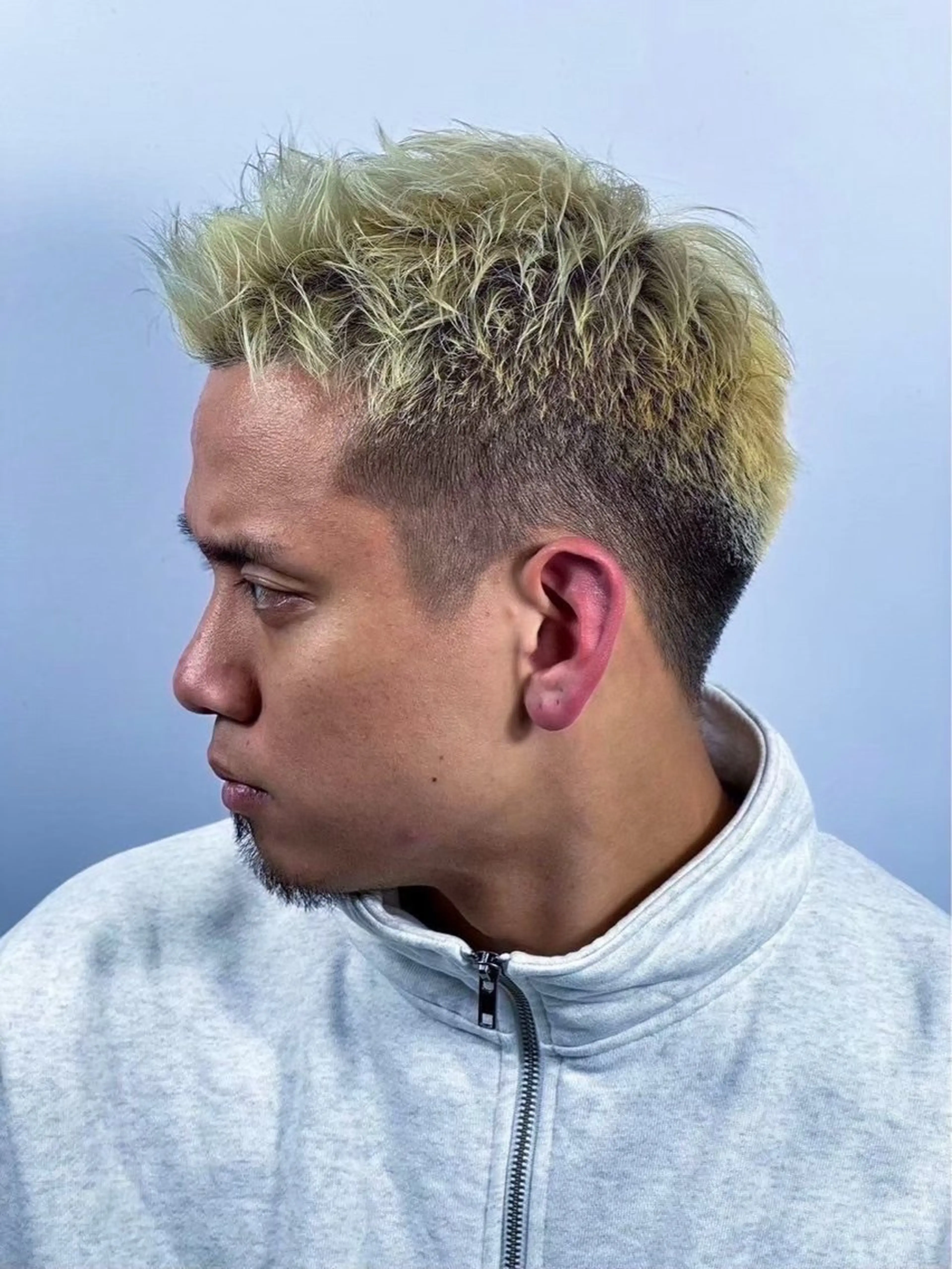 ショート 沖田 瑠音のヘアスタイル