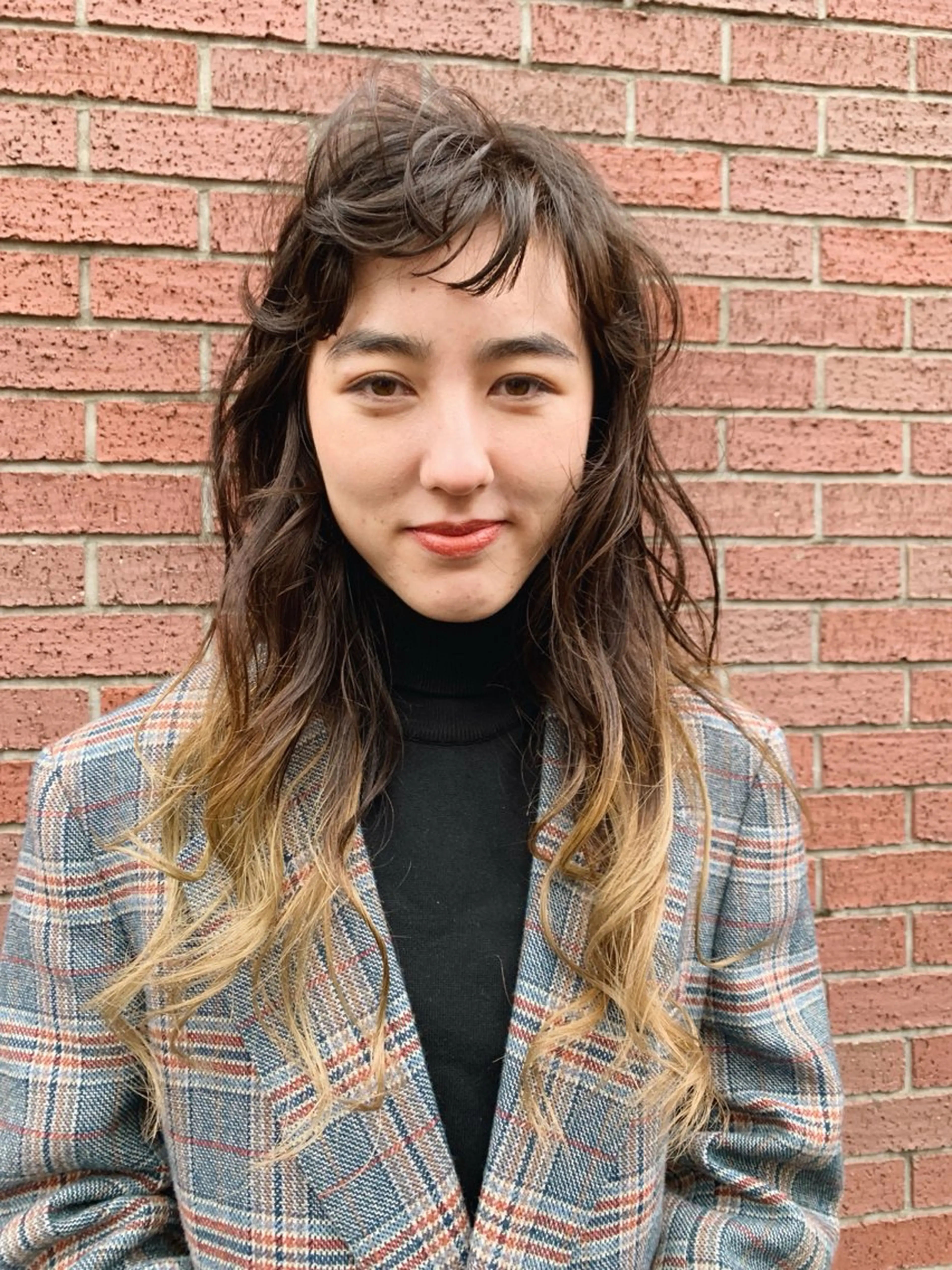セミロング カラー ハイライトカラー ハイライト カット ヘアカラー トリートメント 🌈前田 ジュンのヘアスタイル