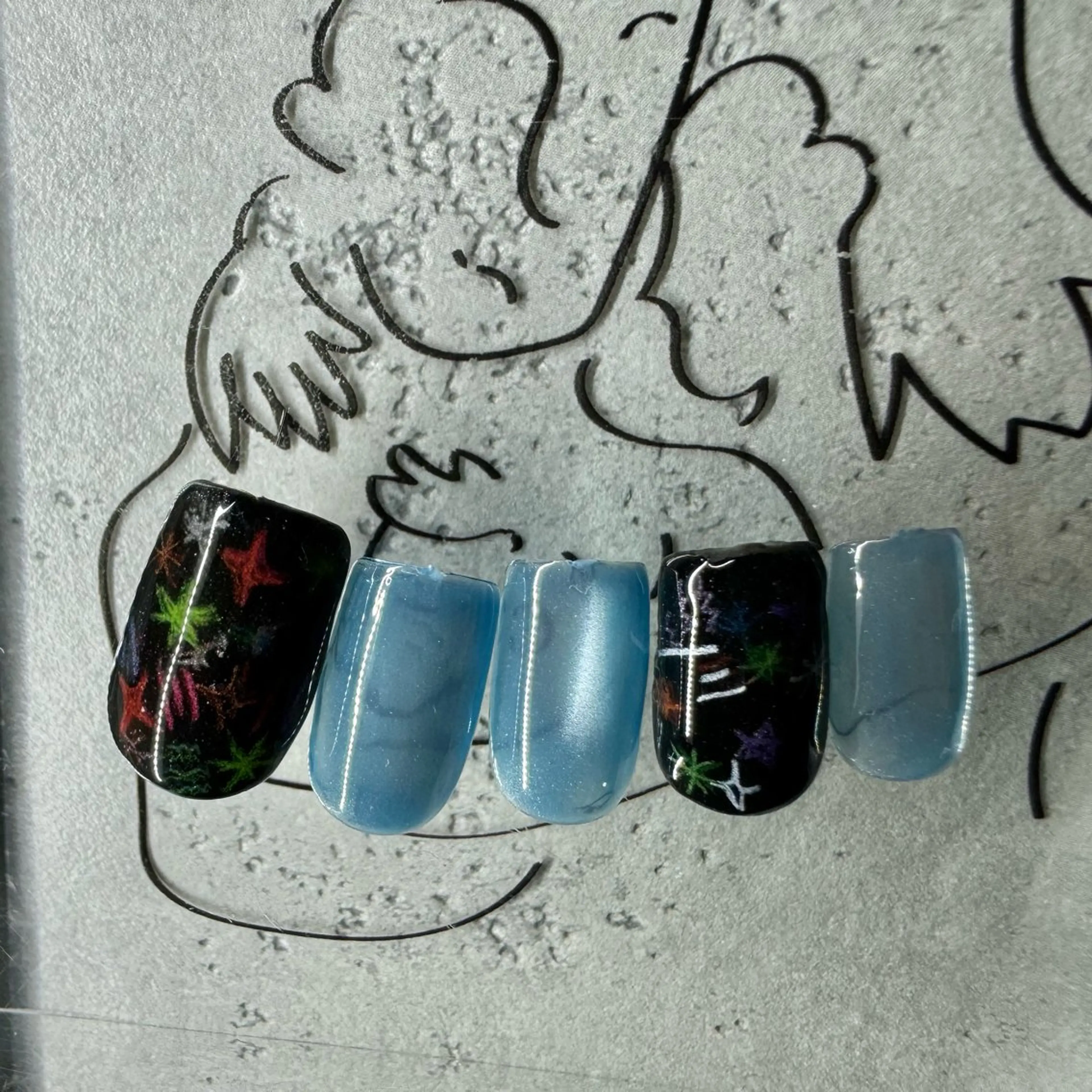 ネイル ハンドネイル jeu NAIL.のネイルデザイン