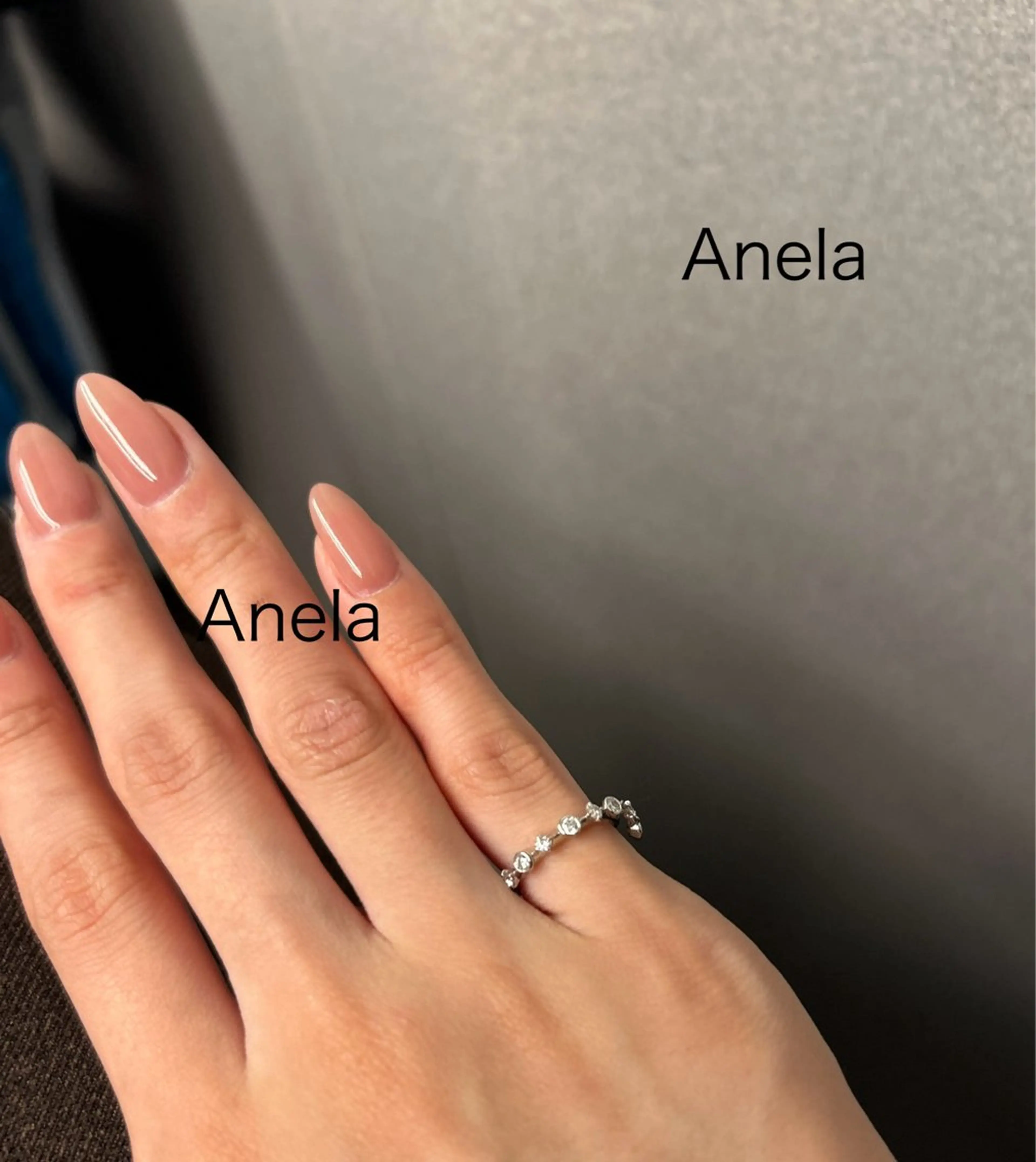 ネイル オフィスネイル ワンカラーネイル ピンク ハンドネイル Anela 池袋 💅yuriのネイルデザイン